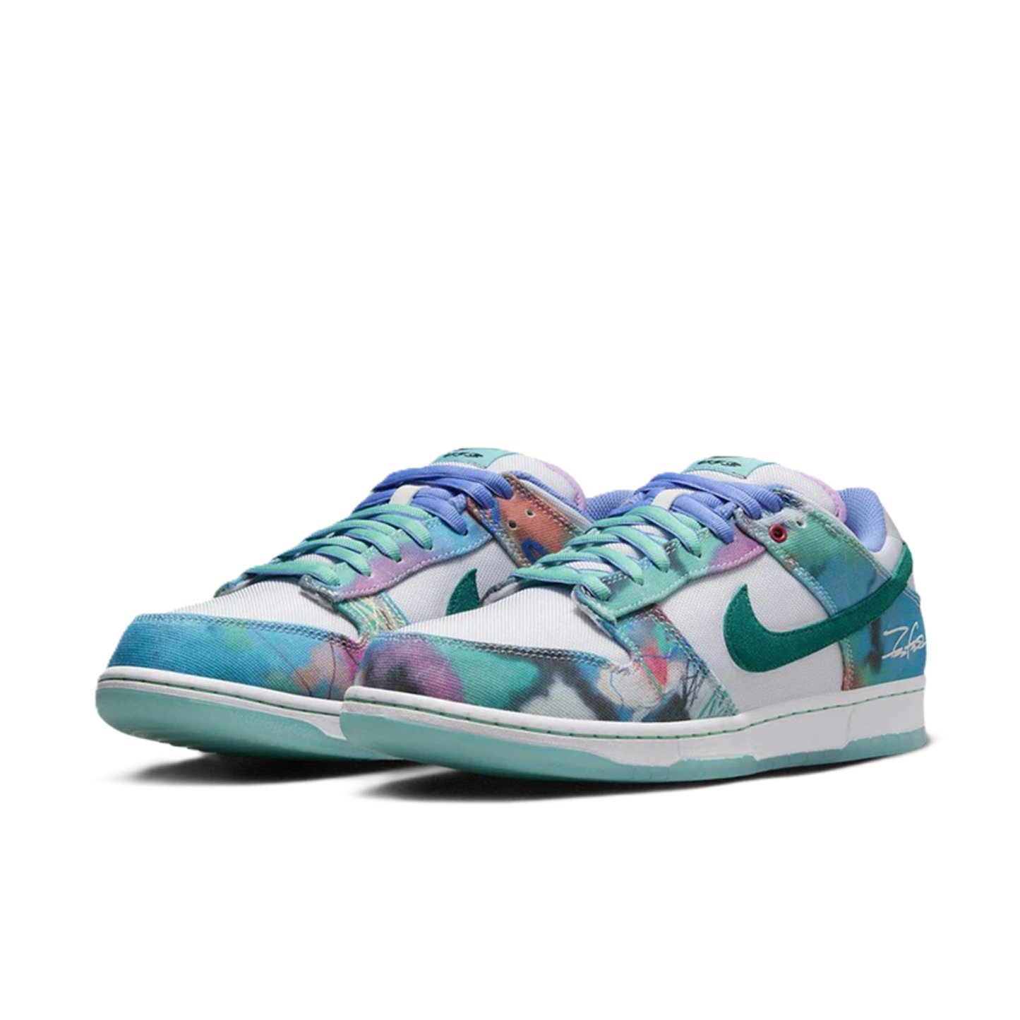 Nikdjke SB Dunk Low Futura Laboratories Bleached Aqua