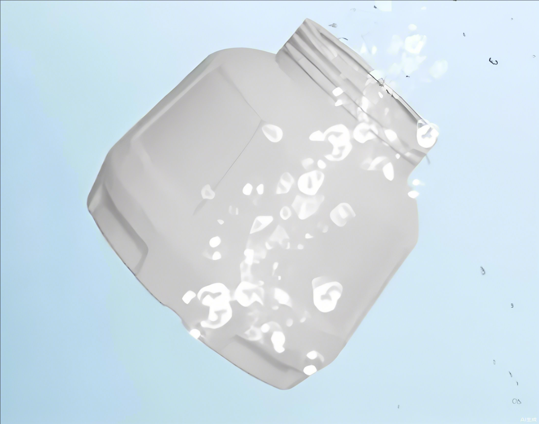 A 1000 ml container for paint