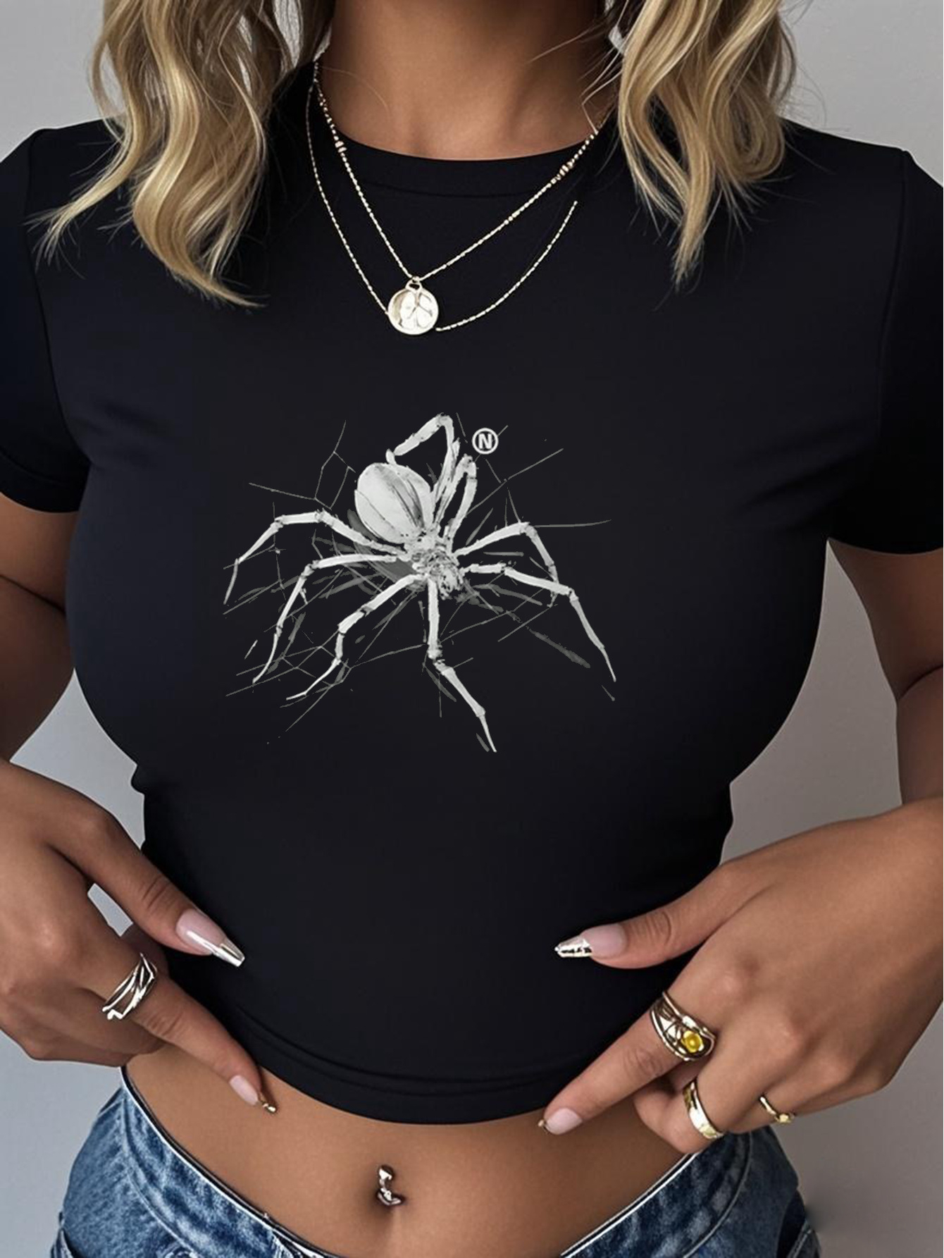 Dark Spider Baby Tee