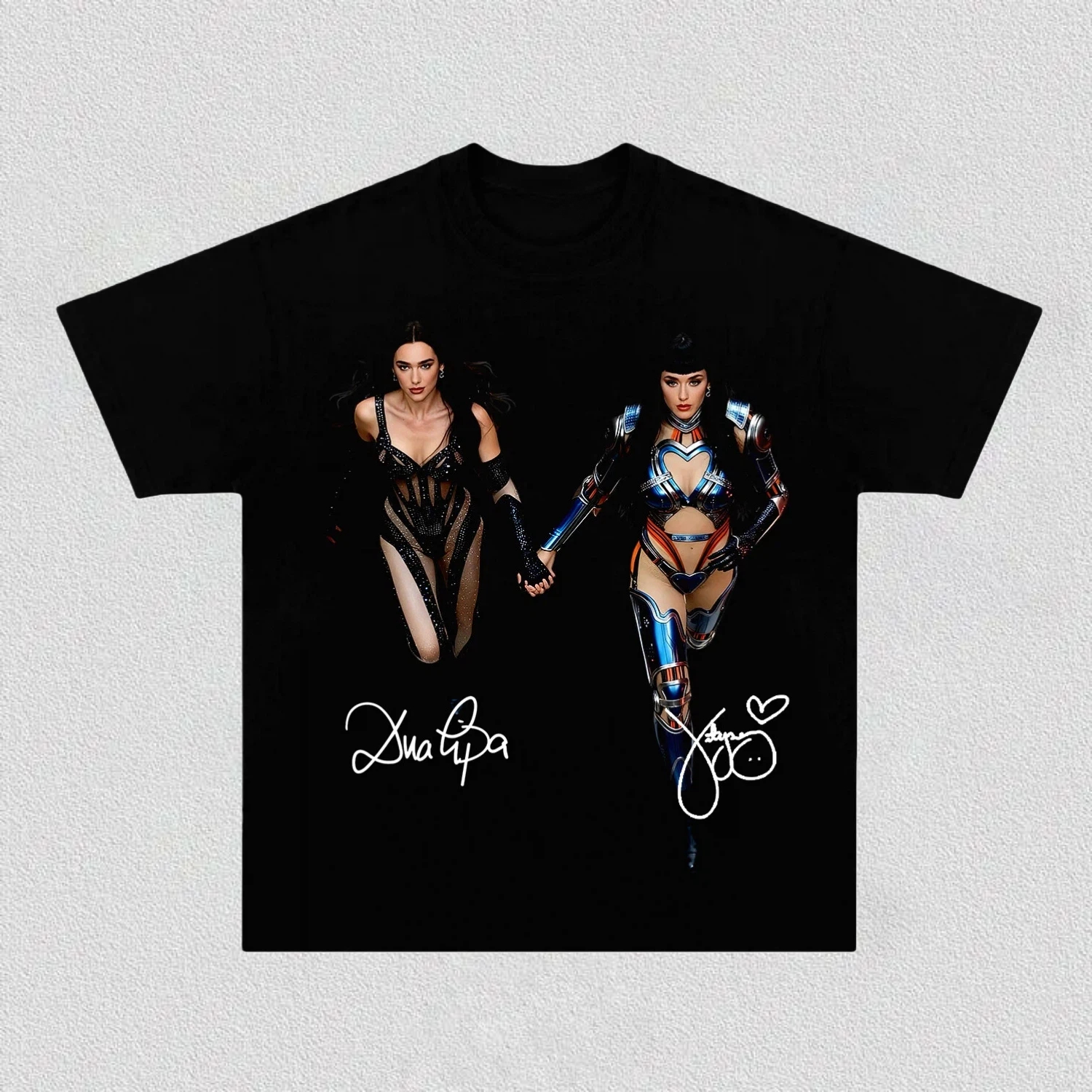 Dua lipa & Katy Perry tee
