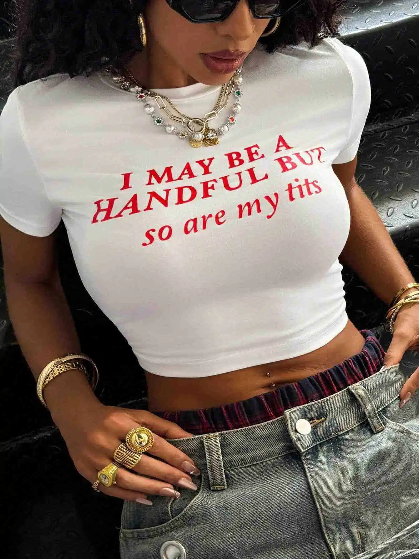 Sexy girl yoga crop top