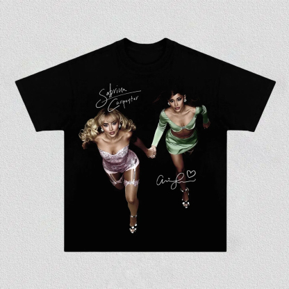 Sabrina carpenter & Ariana grande tee
