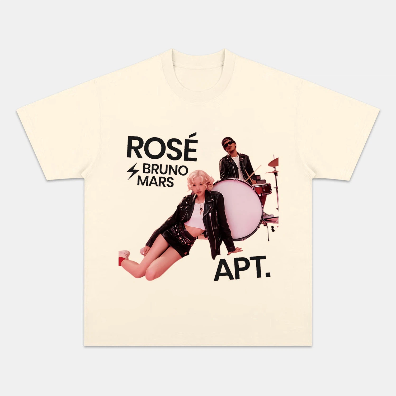 Bruno Mars & Rose Tee