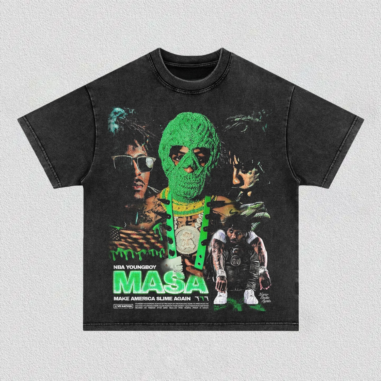 NBA YOUNGBOY 2025 V4 TEE