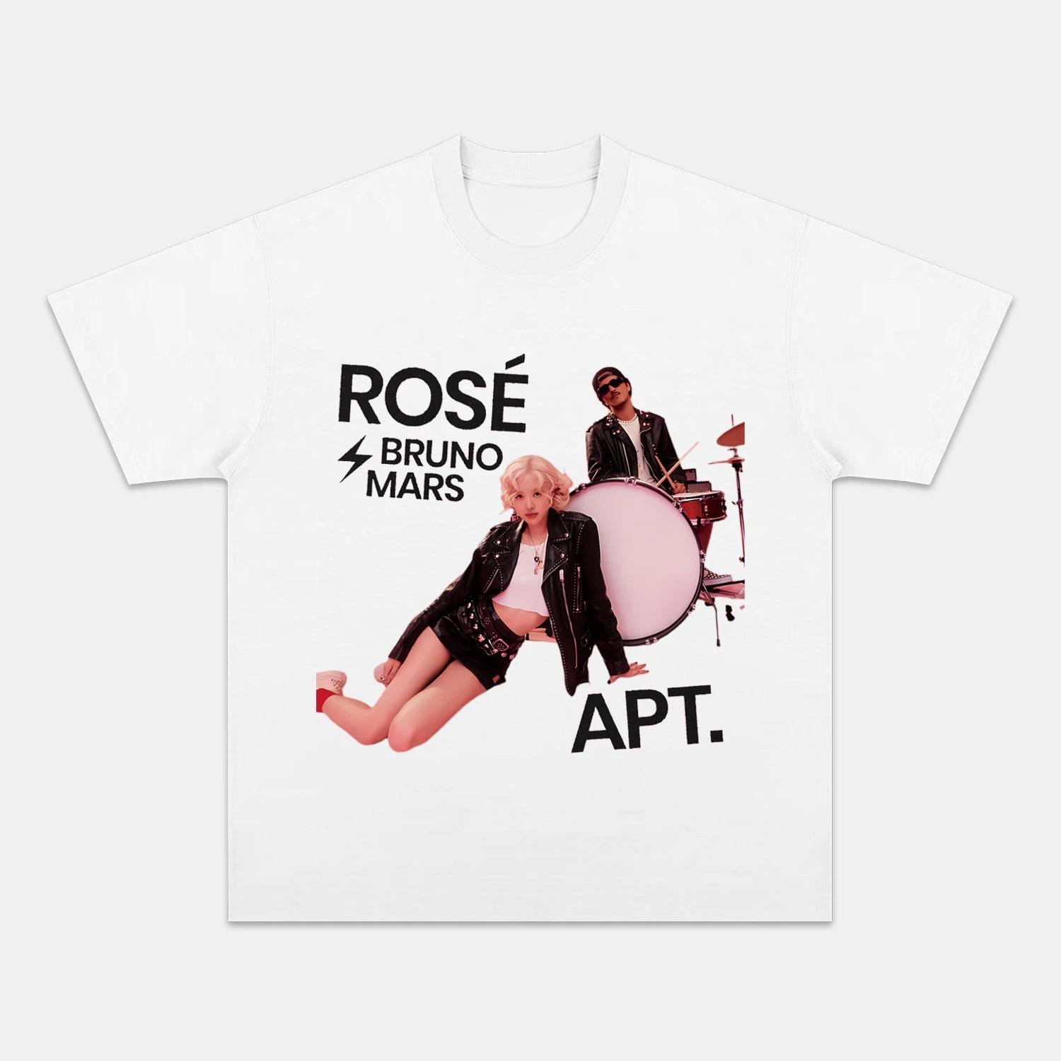 Bruno Mars & Rose Tee