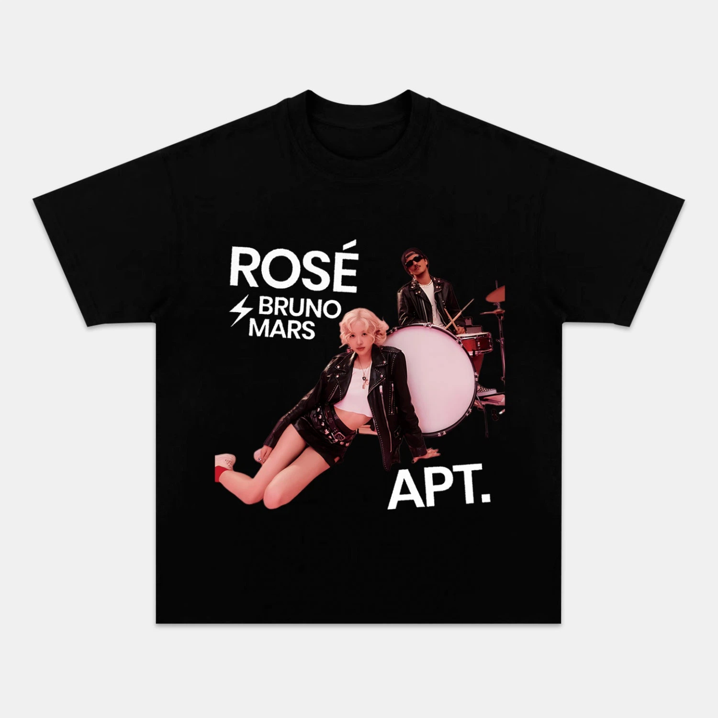 Bruno Mars & Rose Tee