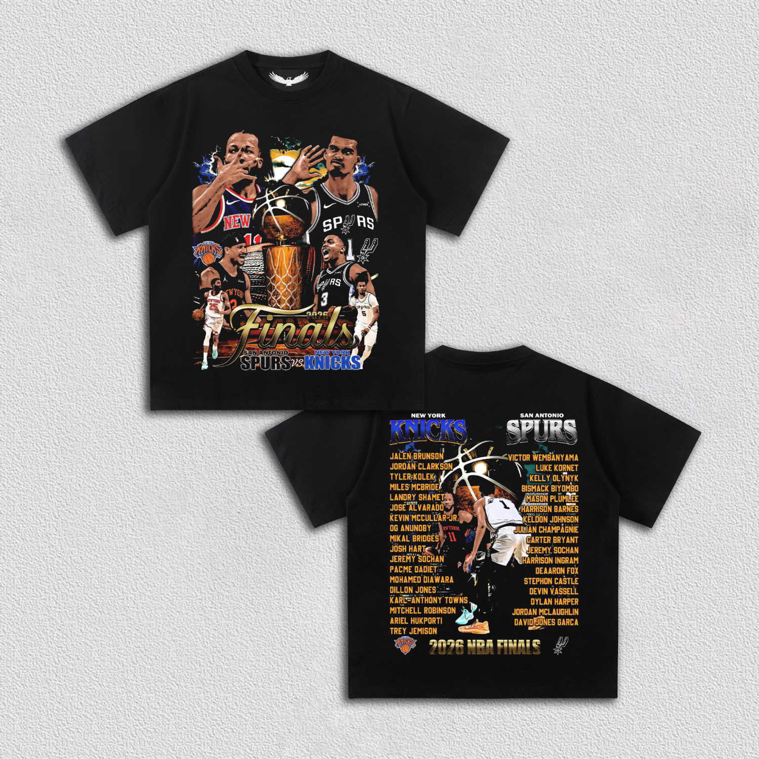 KNICKS VS Spurs 2026 The finals Tee Tee
