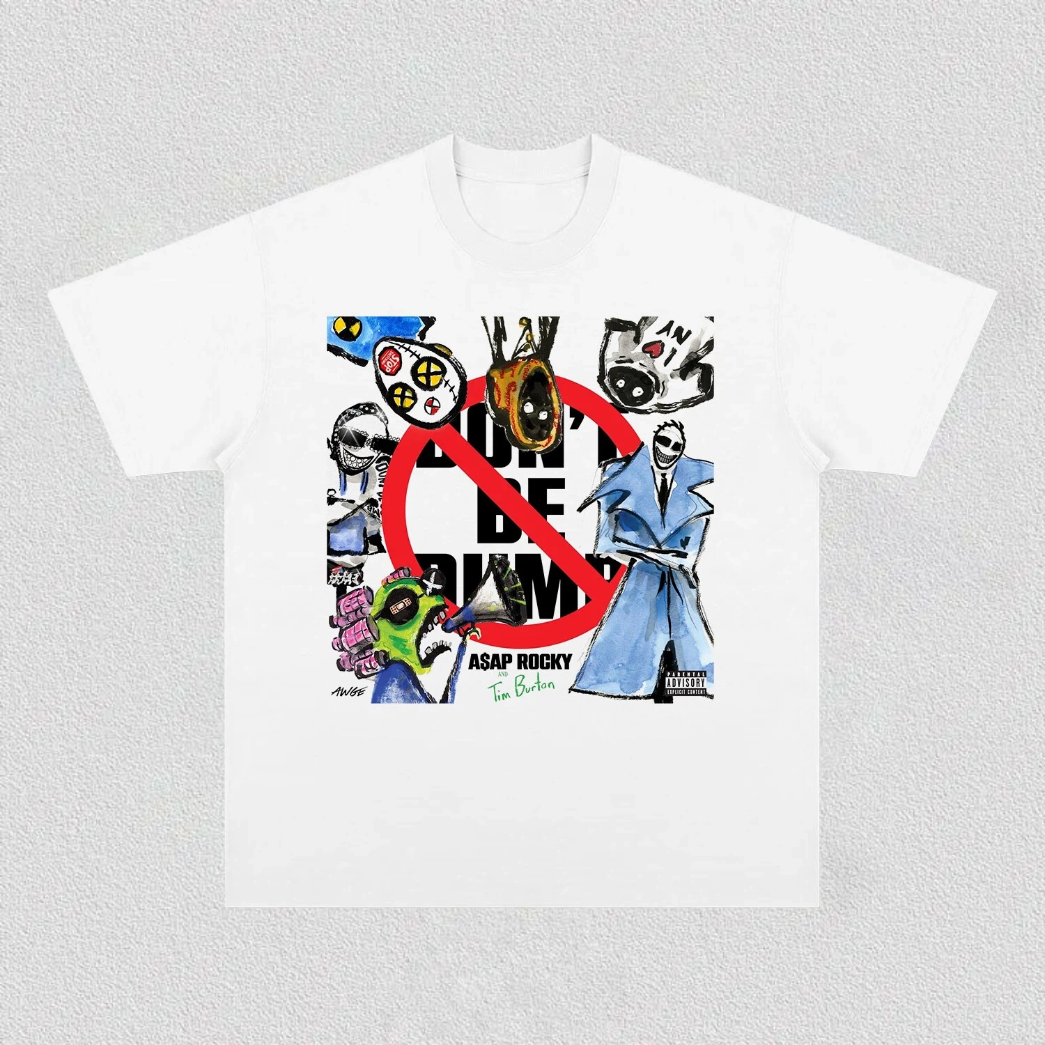 A$AP ROCKY & DON'T BE DUMB TEE