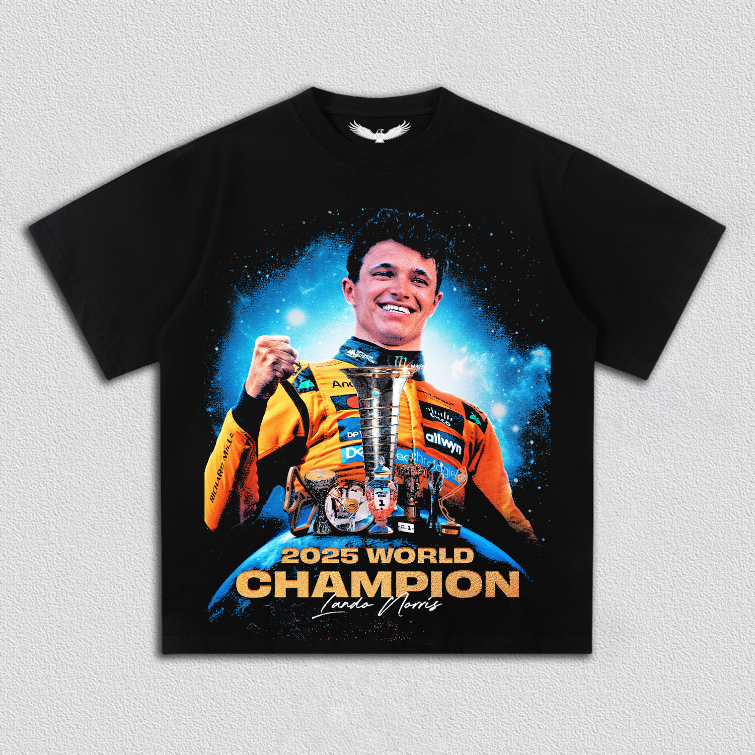 LANDO NORRIS 2025 WDC TEE V2