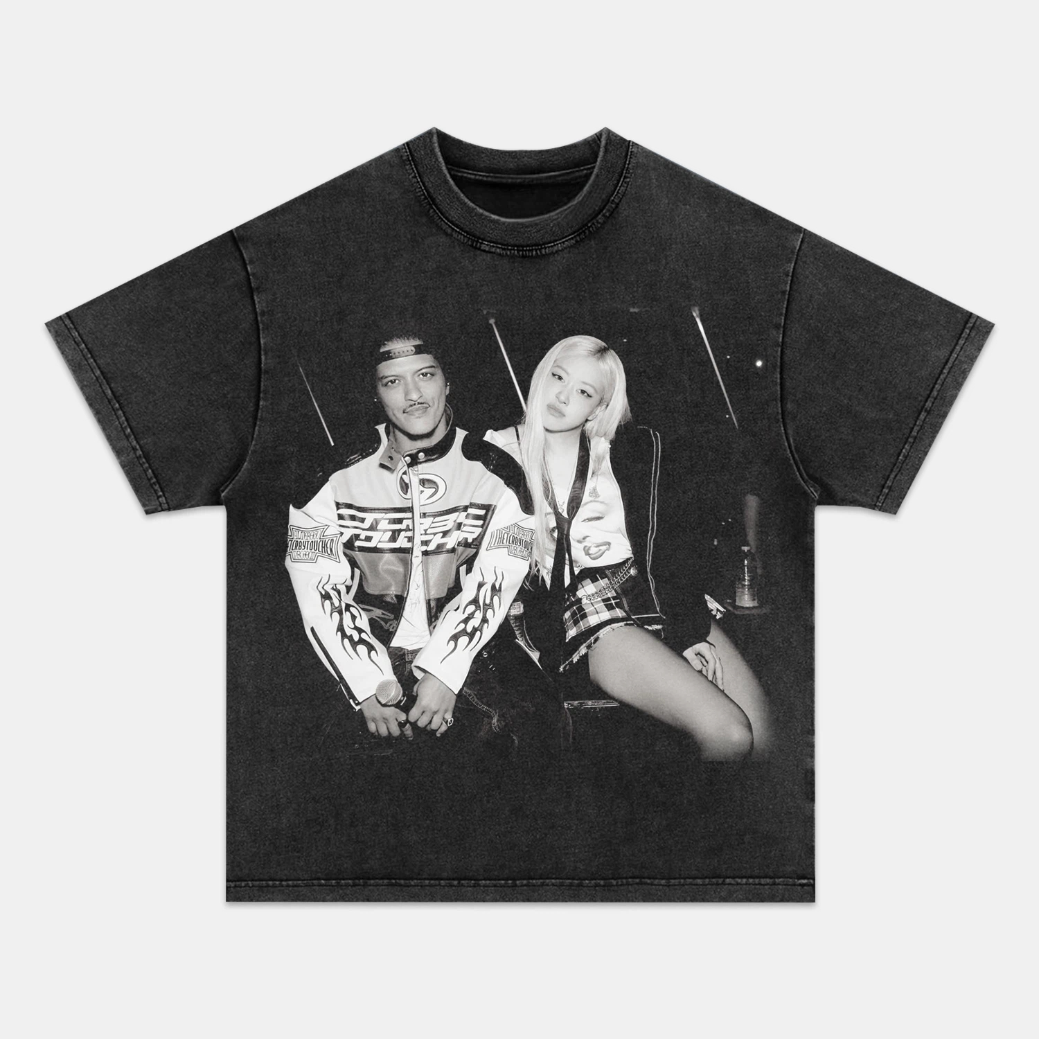 Bruno Mars & Rose Tee