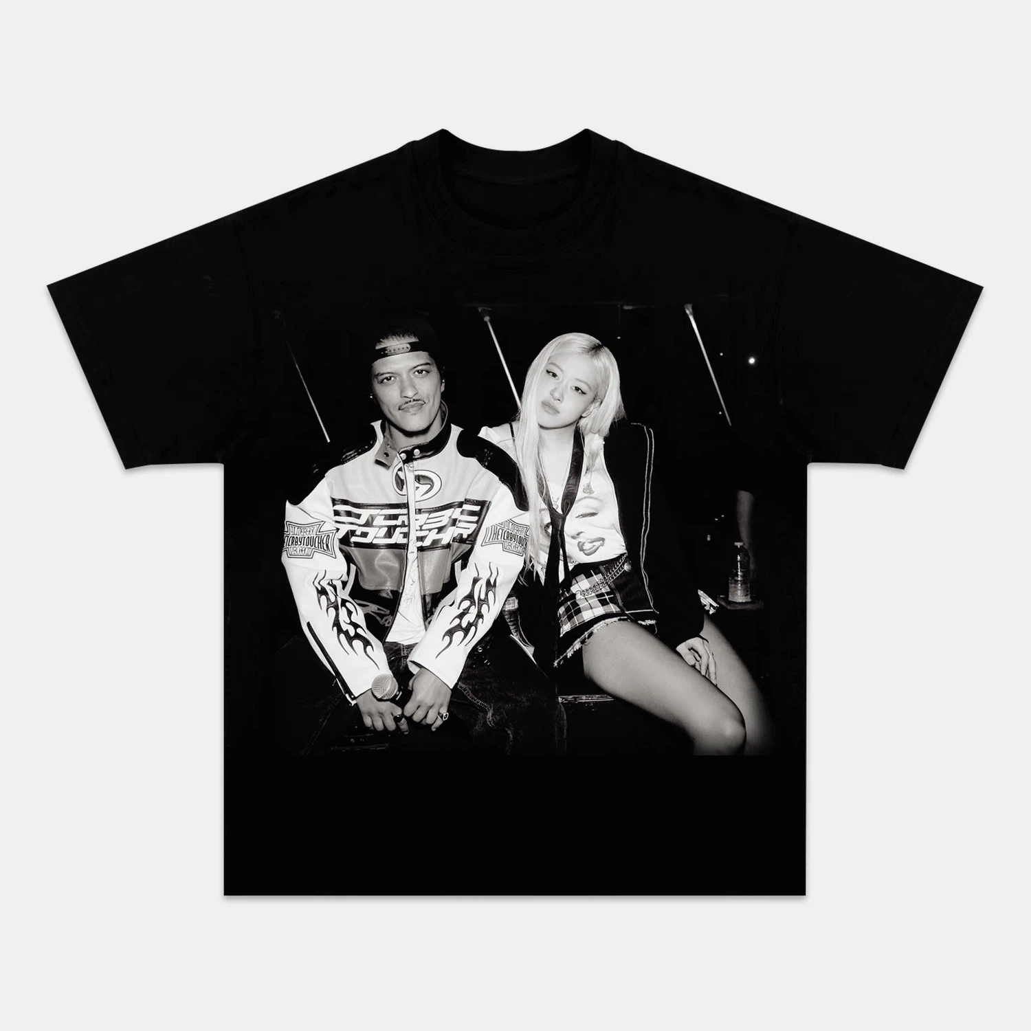 Bruno Mars & Rose Tee