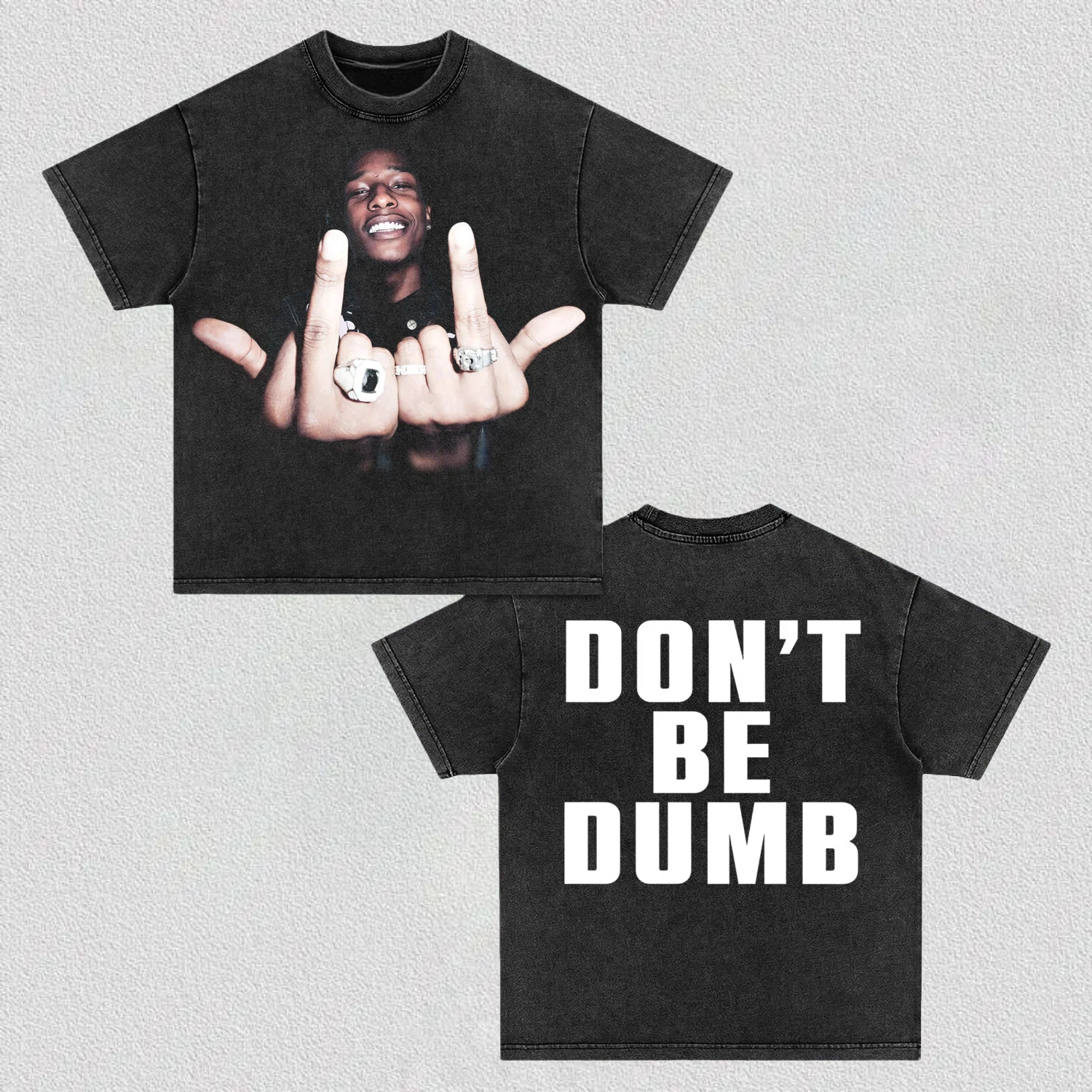 A$AP ROCKY & DON'T BE DUMB V2 TEE