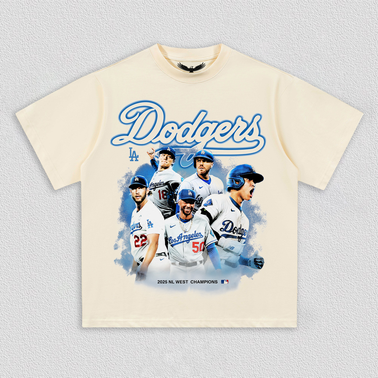2025 NL WEST CHAMPIONS & DODGERS TEE