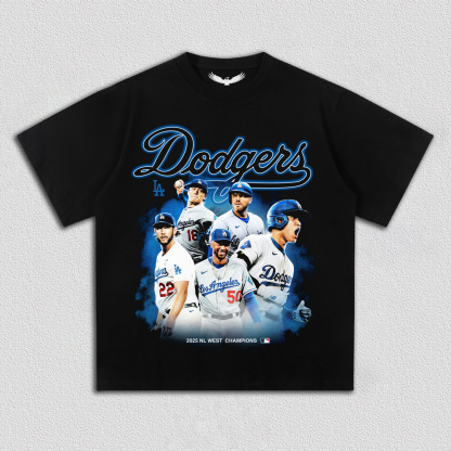 2025 NL WEST CHAMPIONS & DODGERS TEE