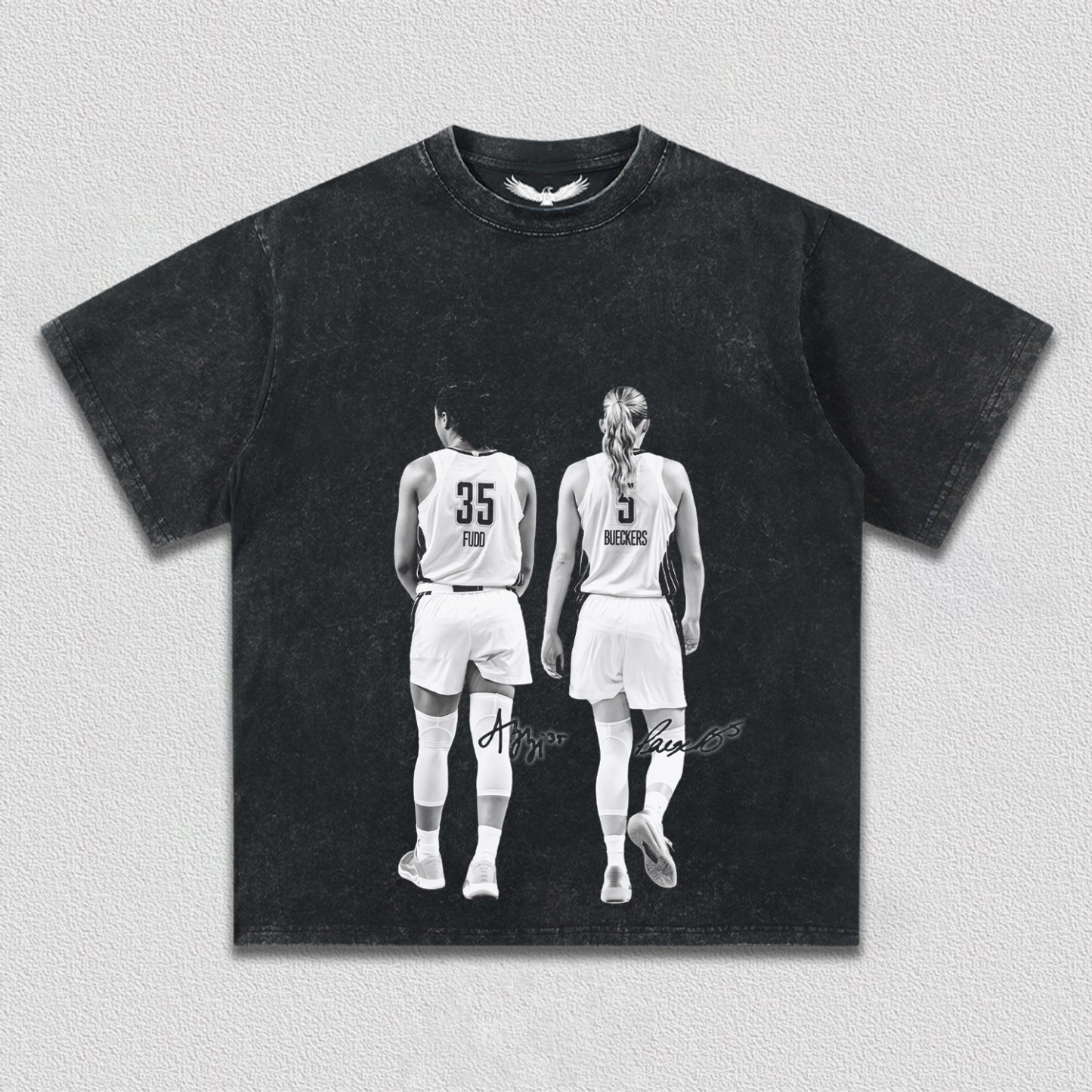 Azzi Fudd &Paige Bueckers custom tee
