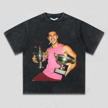 Carlos Alcaraz Champion Tee 3