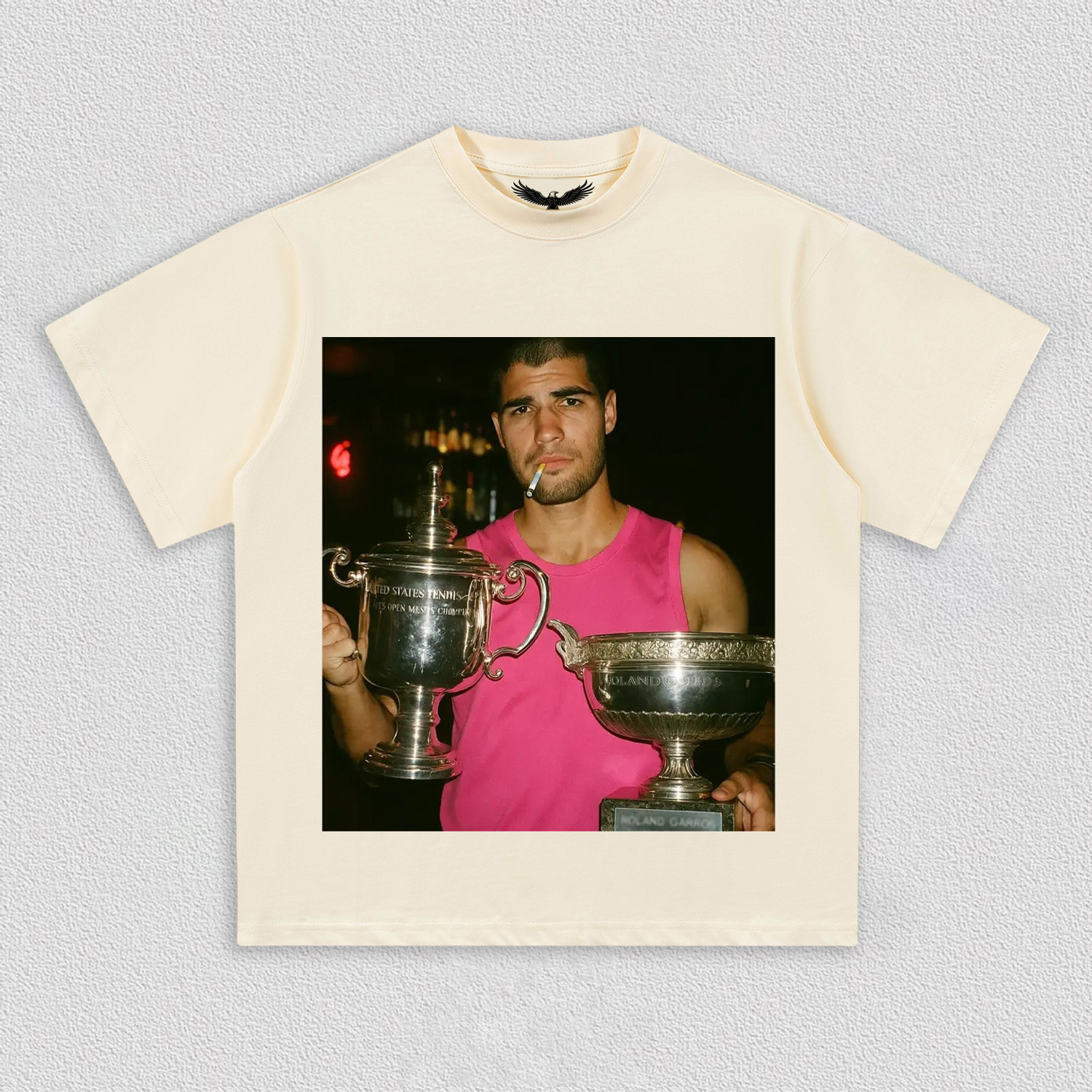 Carlos Alcaraz Champion Tee 4