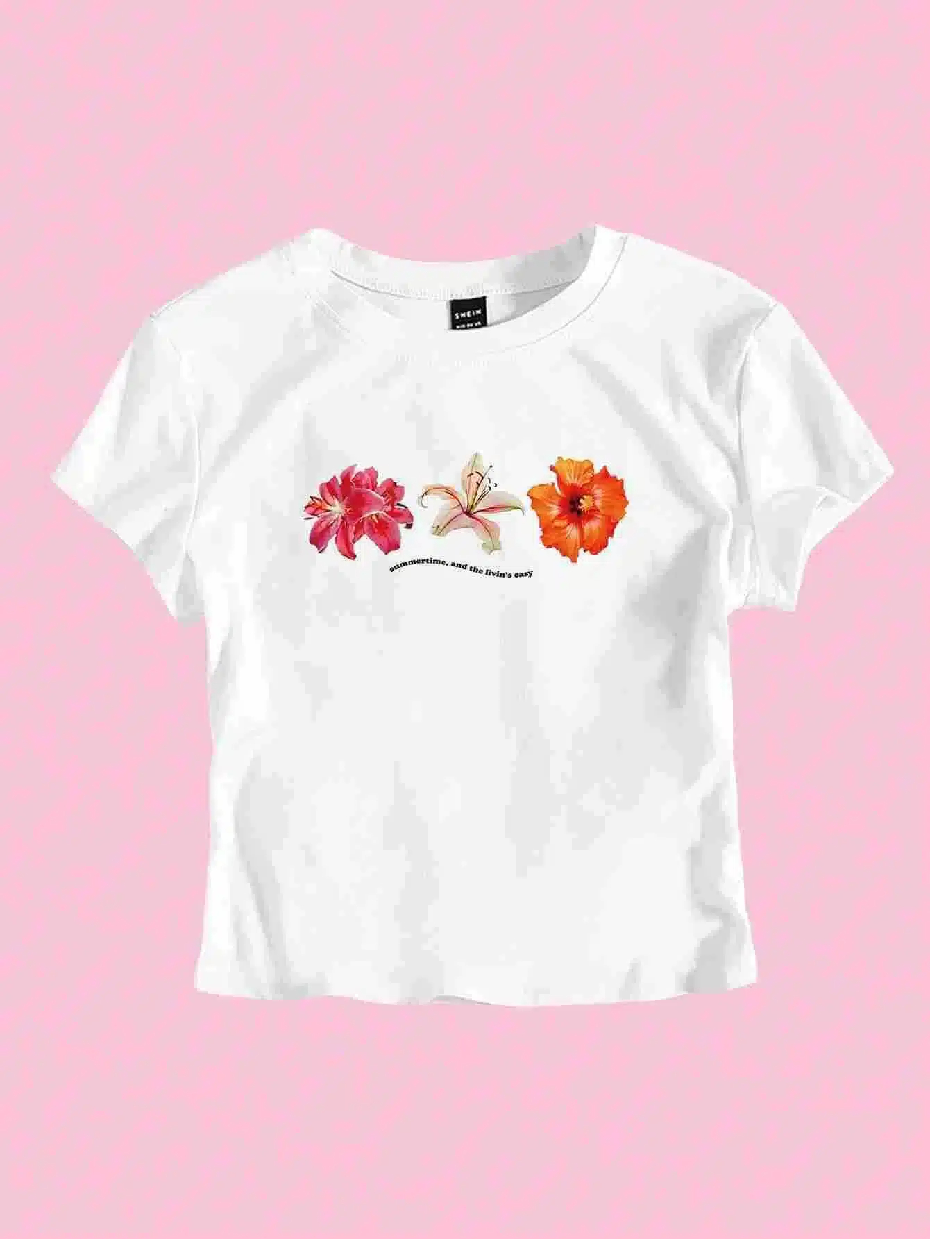 Tropical Bloom Baby Tee