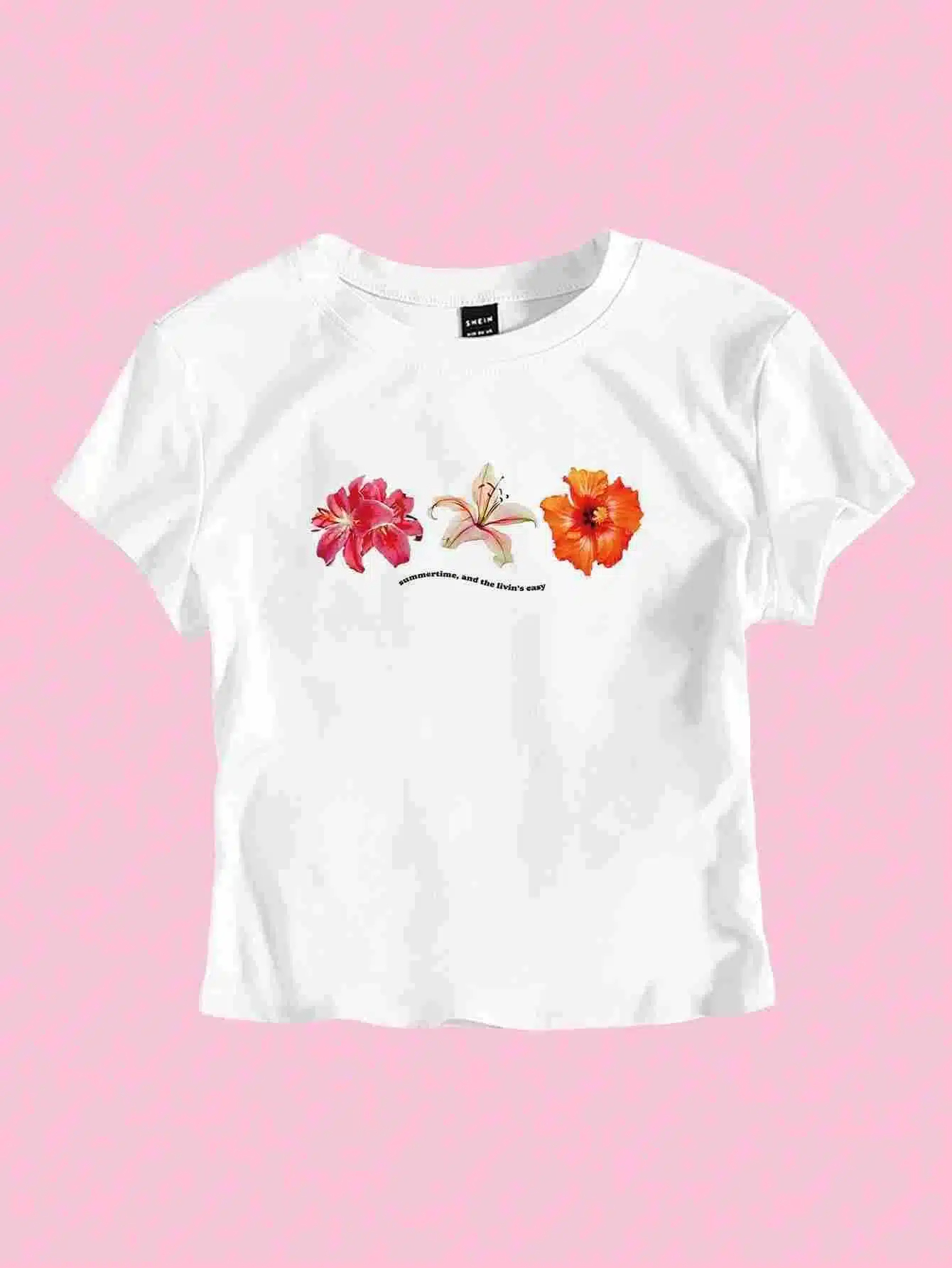Tropical Bloom Baby Tee