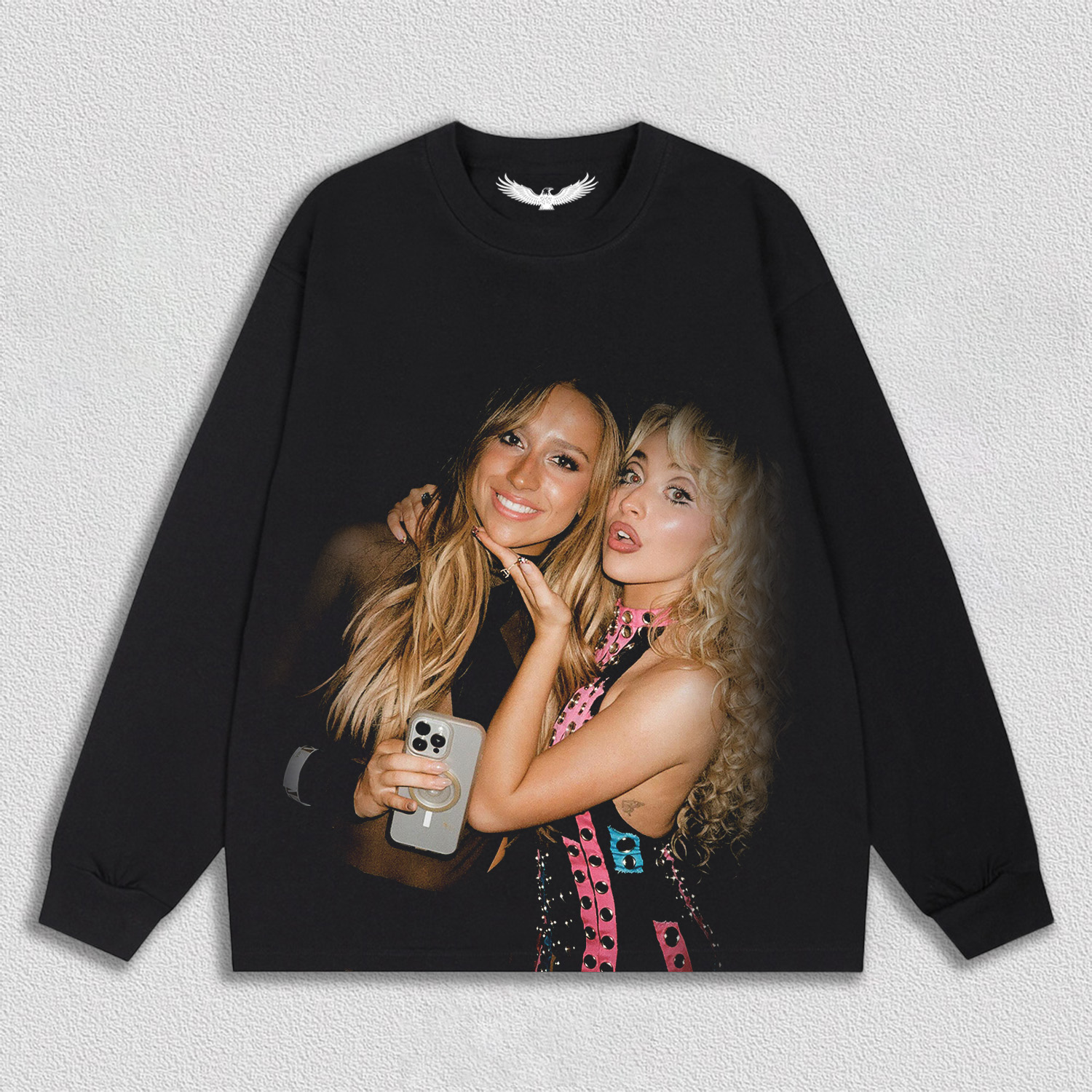 Tate McRae and Sabrina Carpenter TEE