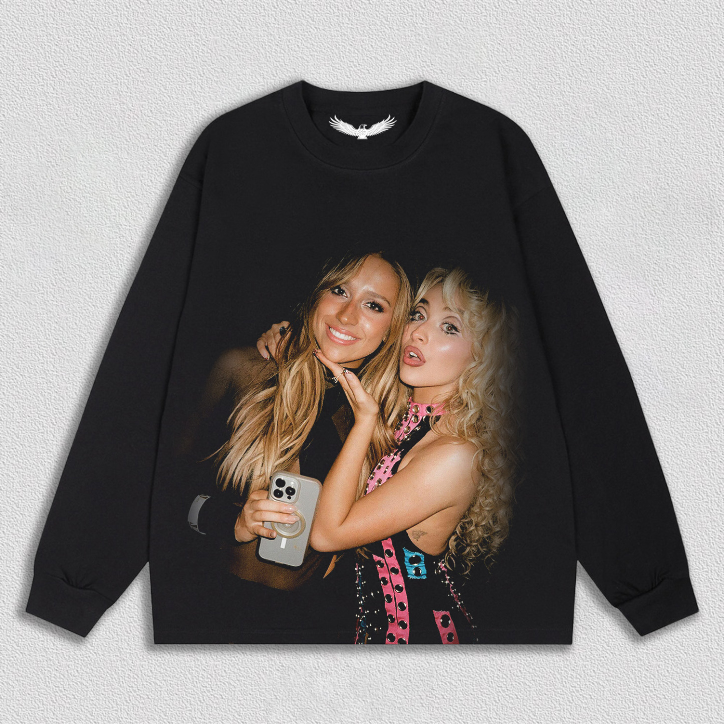 Tate McRae and Sabrina Carpenter TEE