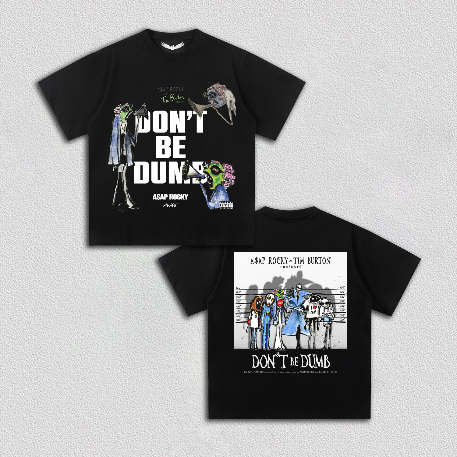 A$AP ROCKY Don't Be Dumb TEE 1.17