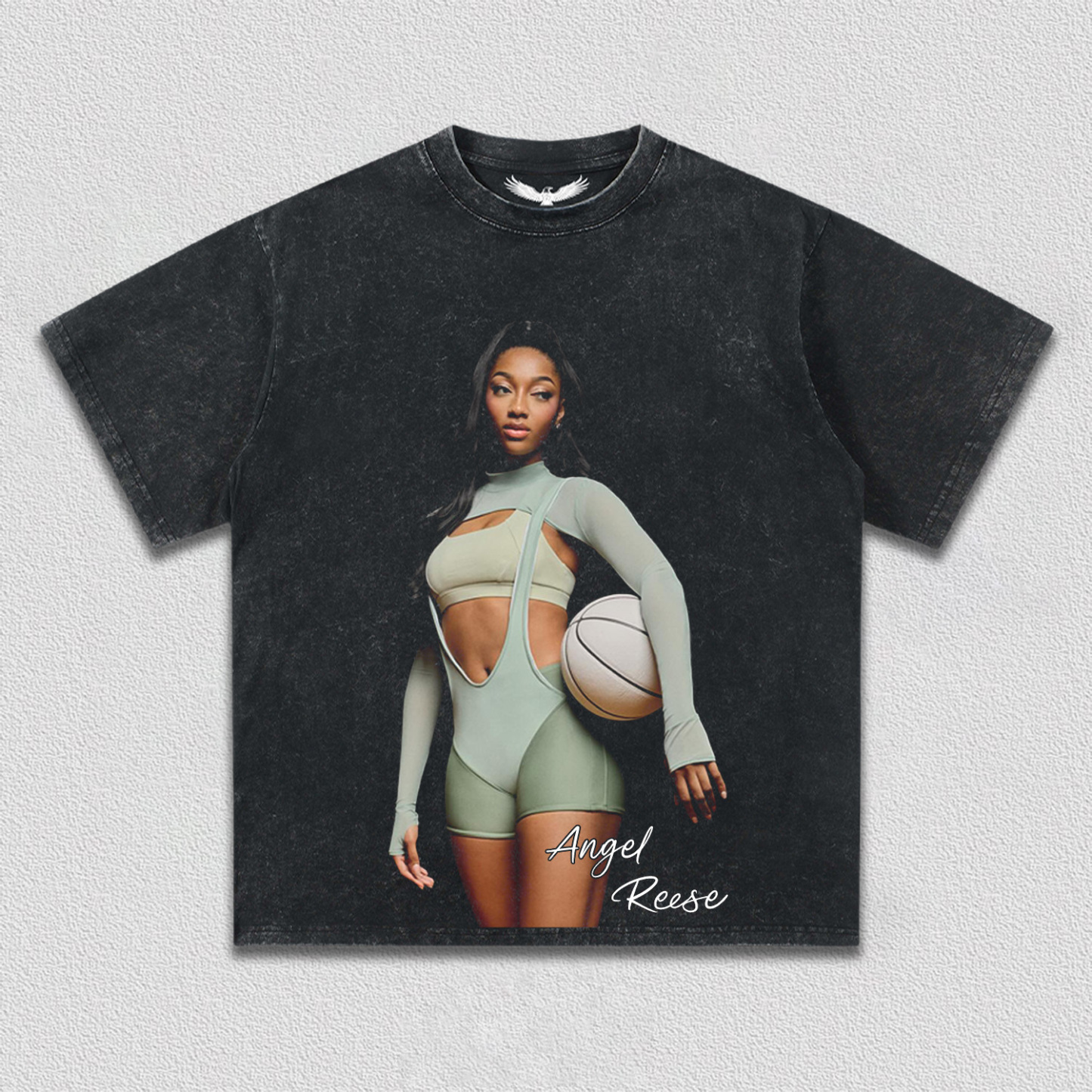 Angel Reese Reebok tee