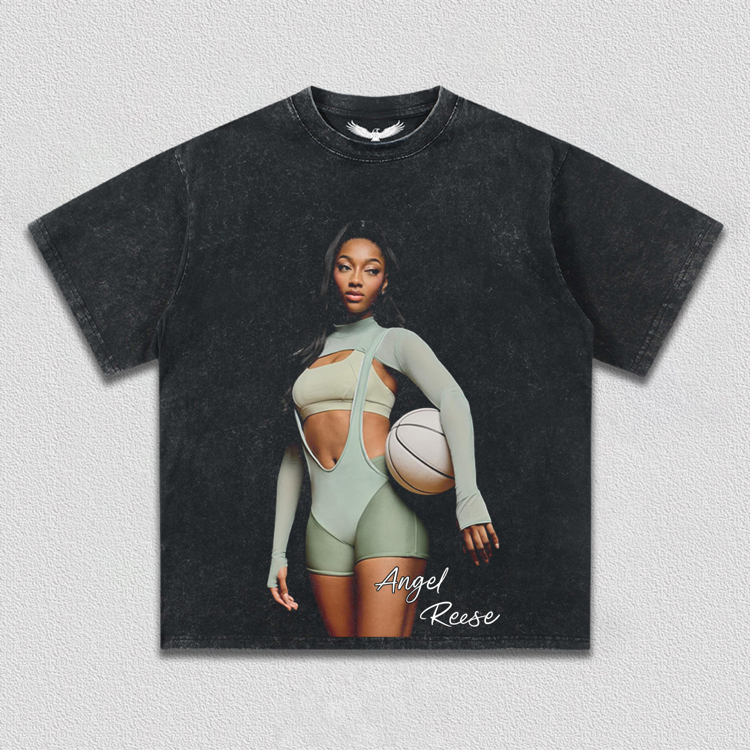 Angel Reese Reebok tee