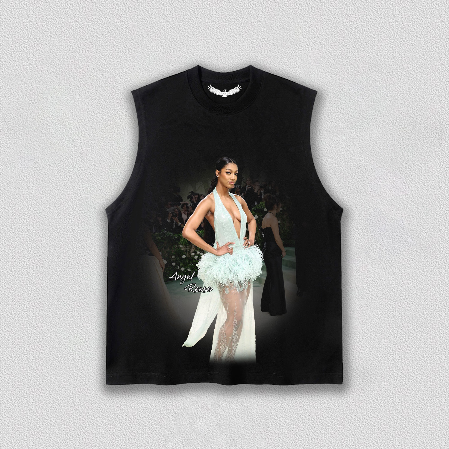 Angel Reese 2024 Met Gala tee