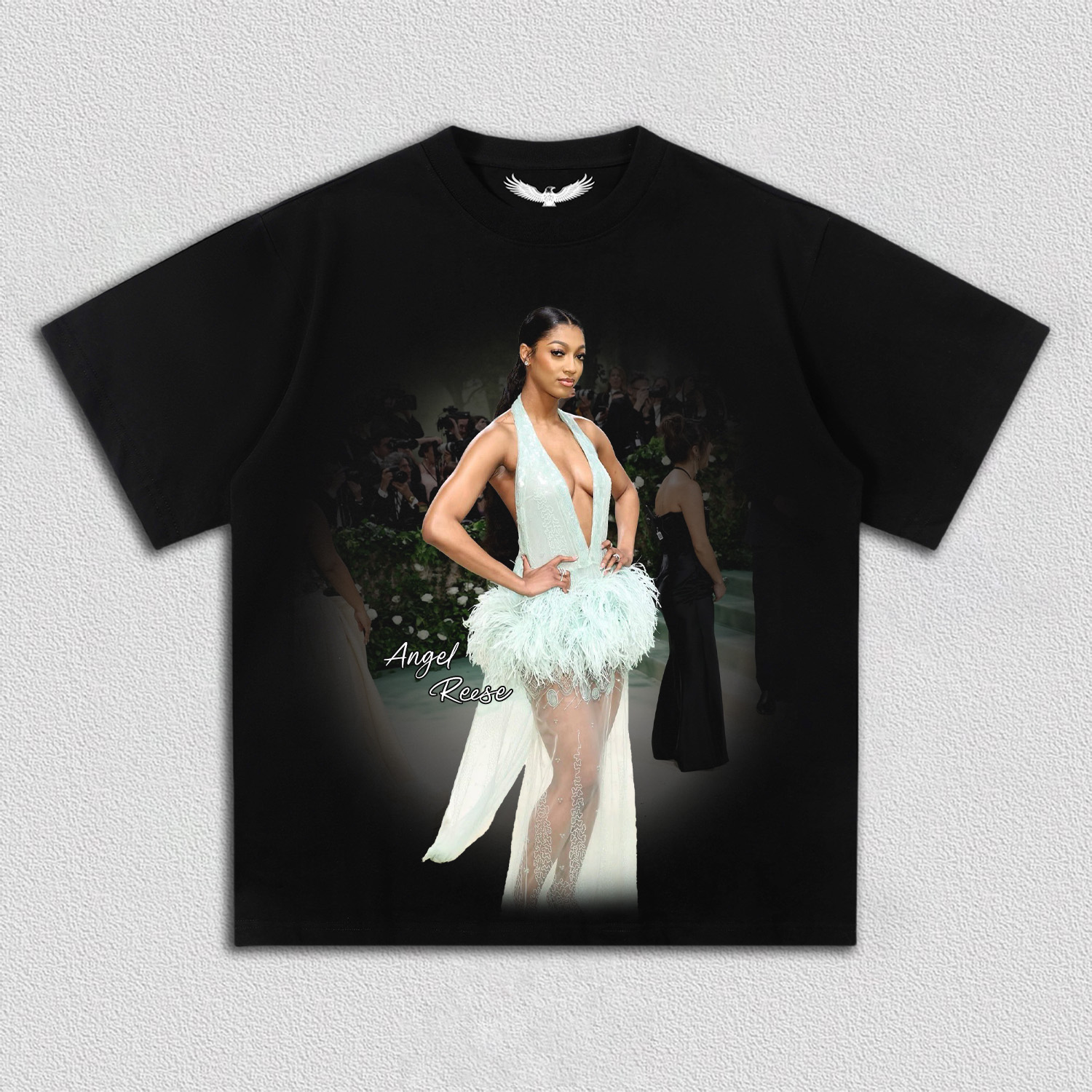 Angel Reese 2024 Met Gala tee