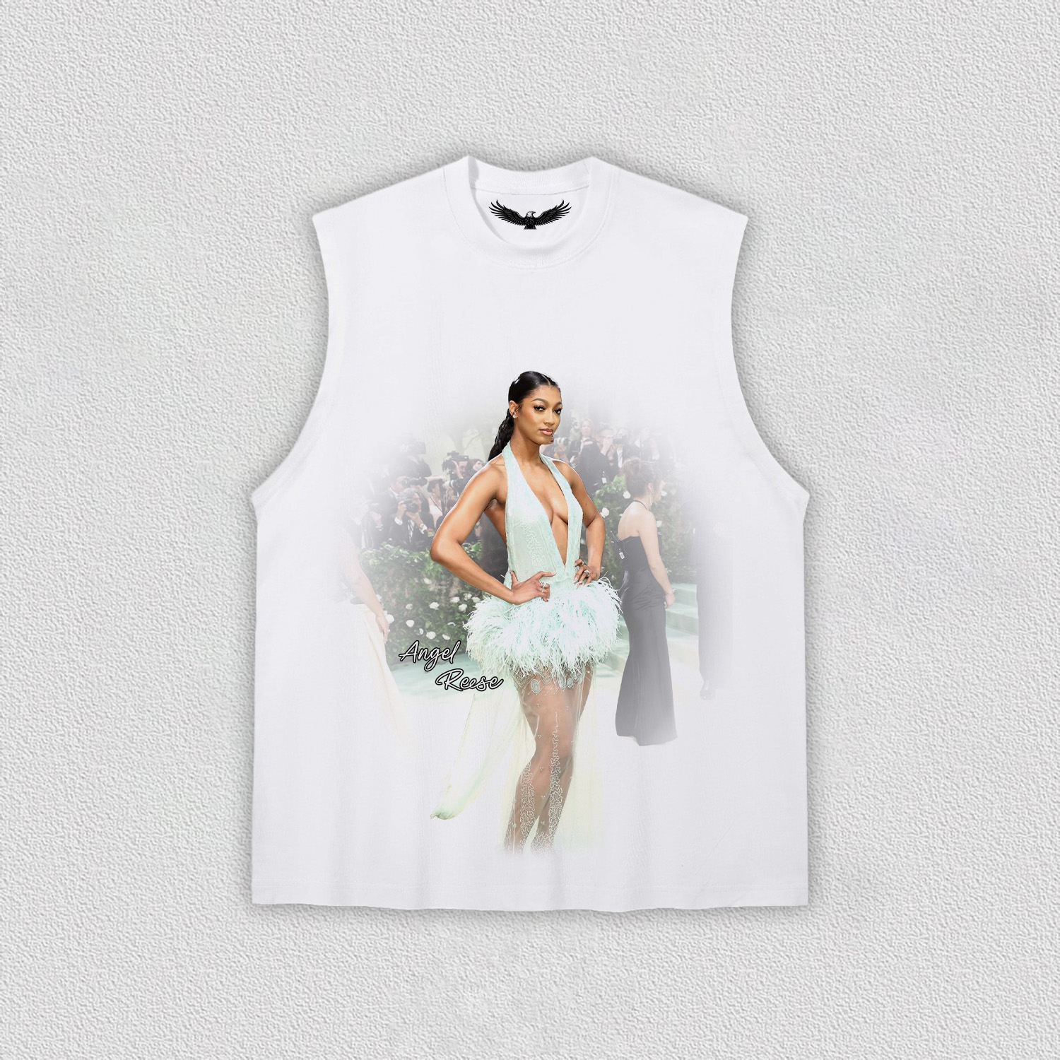 Angel Reese 2024 Met Gala tee