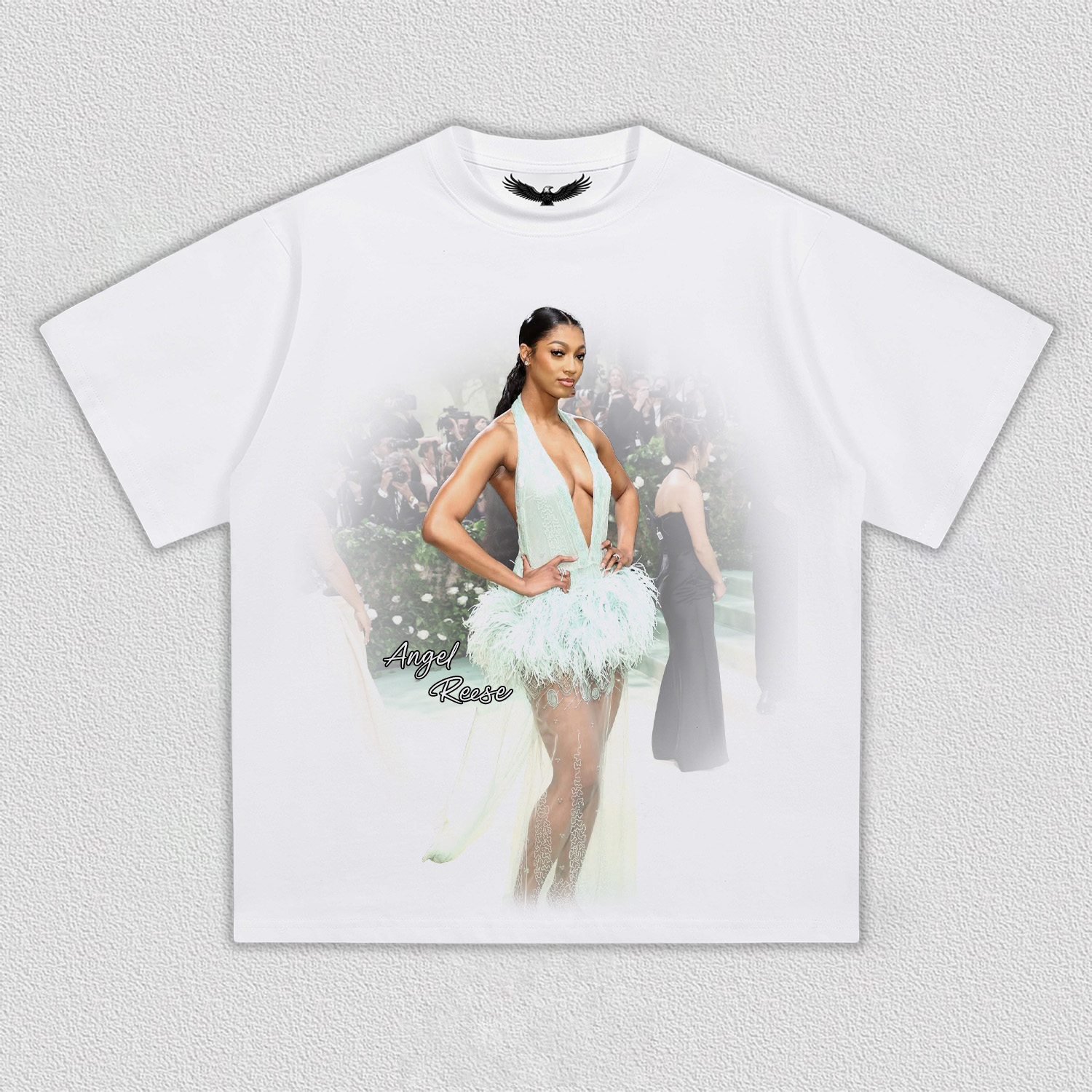 Angel Reese 2024 Met Gala tee