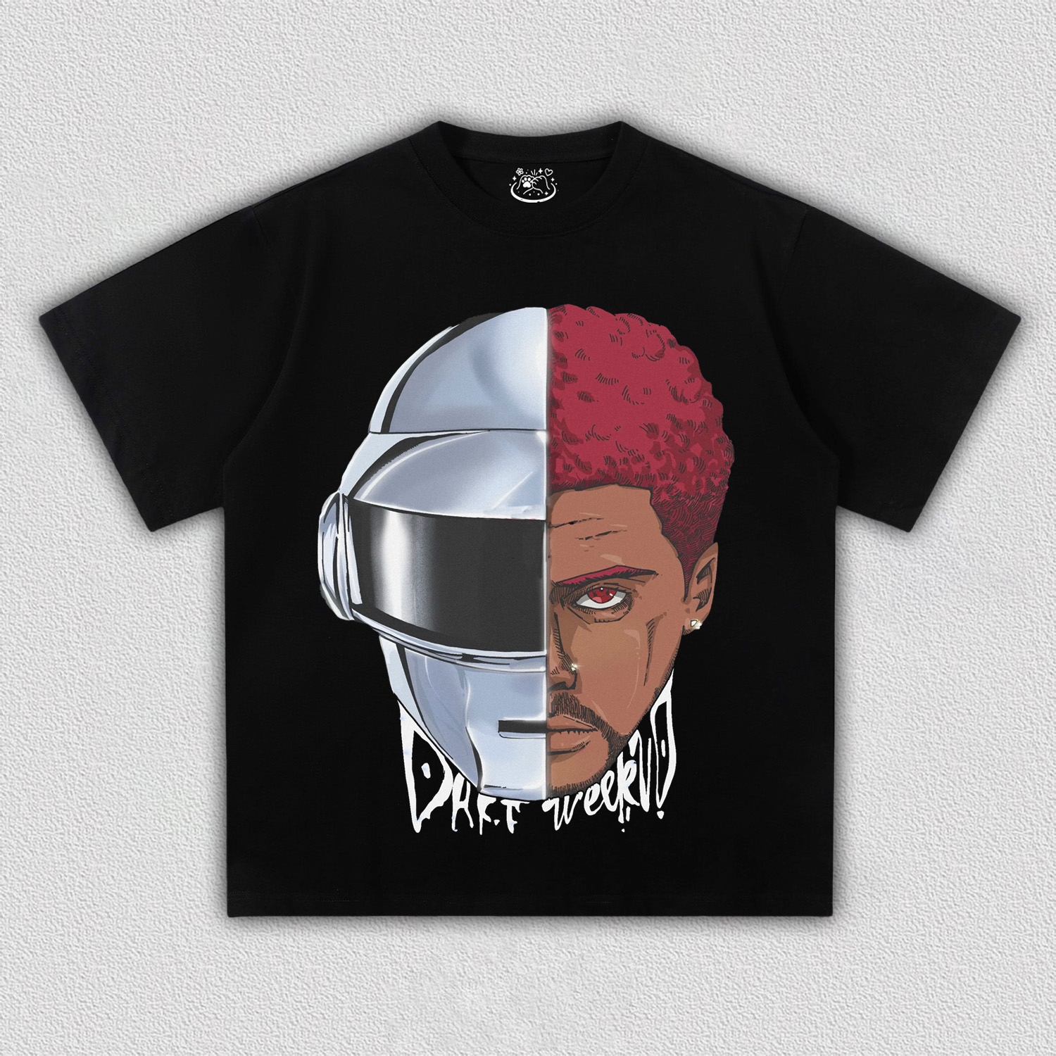 Art Illustration&The Weeknd TEE