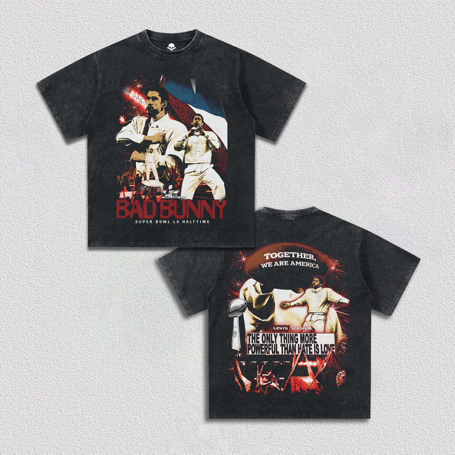 BAD BUNNY  TEE 4.6