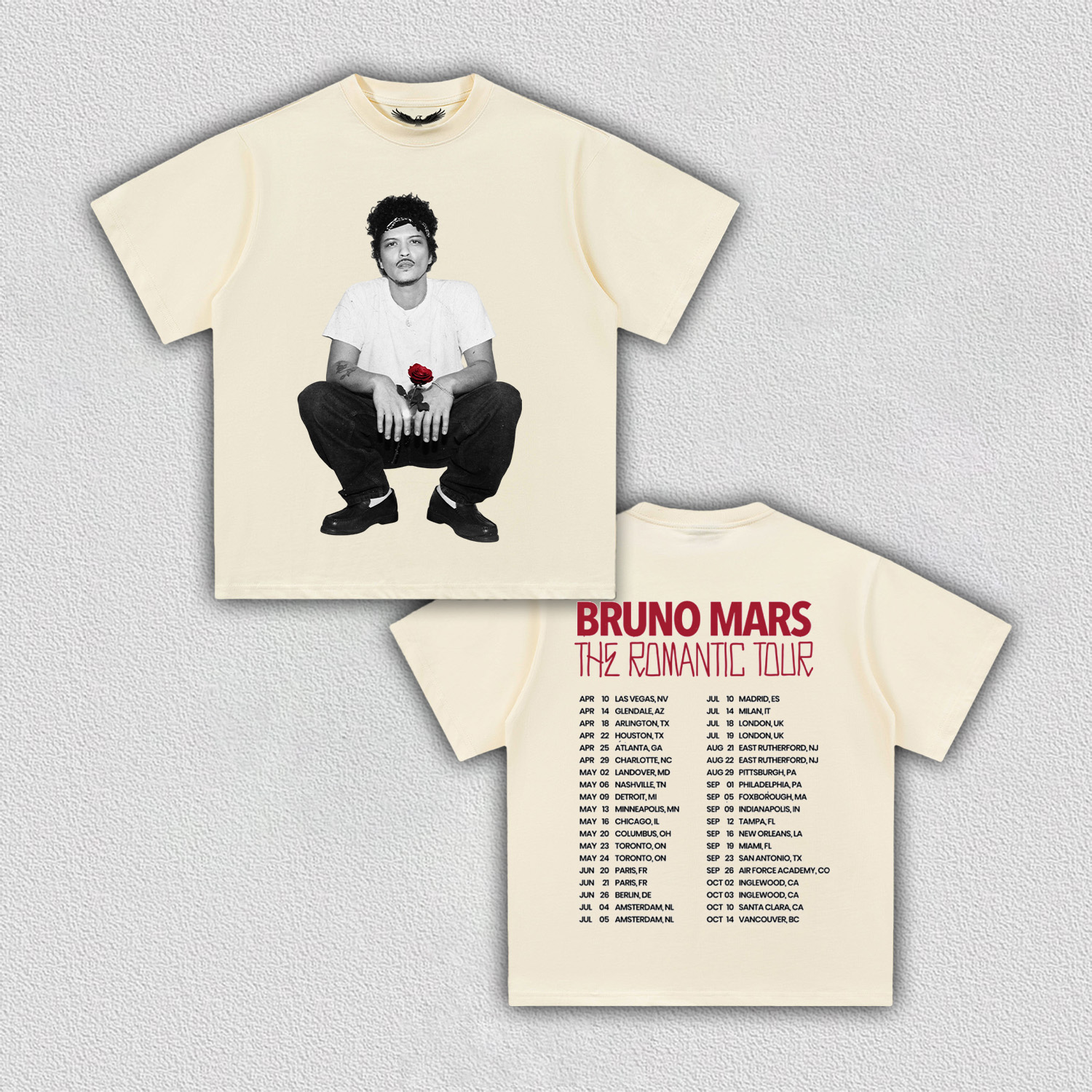Bruno Mars Tee 5.0