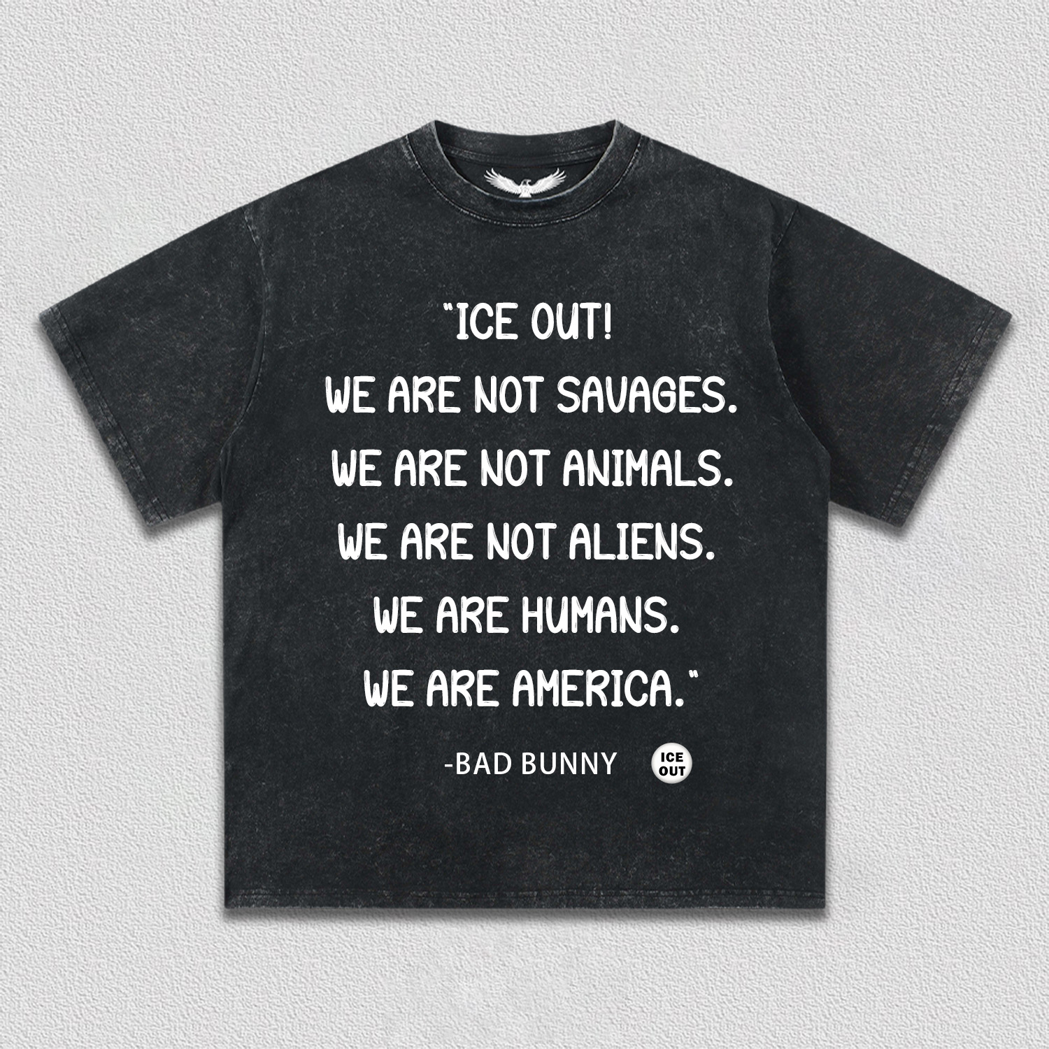 BAD BUNNY ''ICE OUT'' TEE&HOODIE