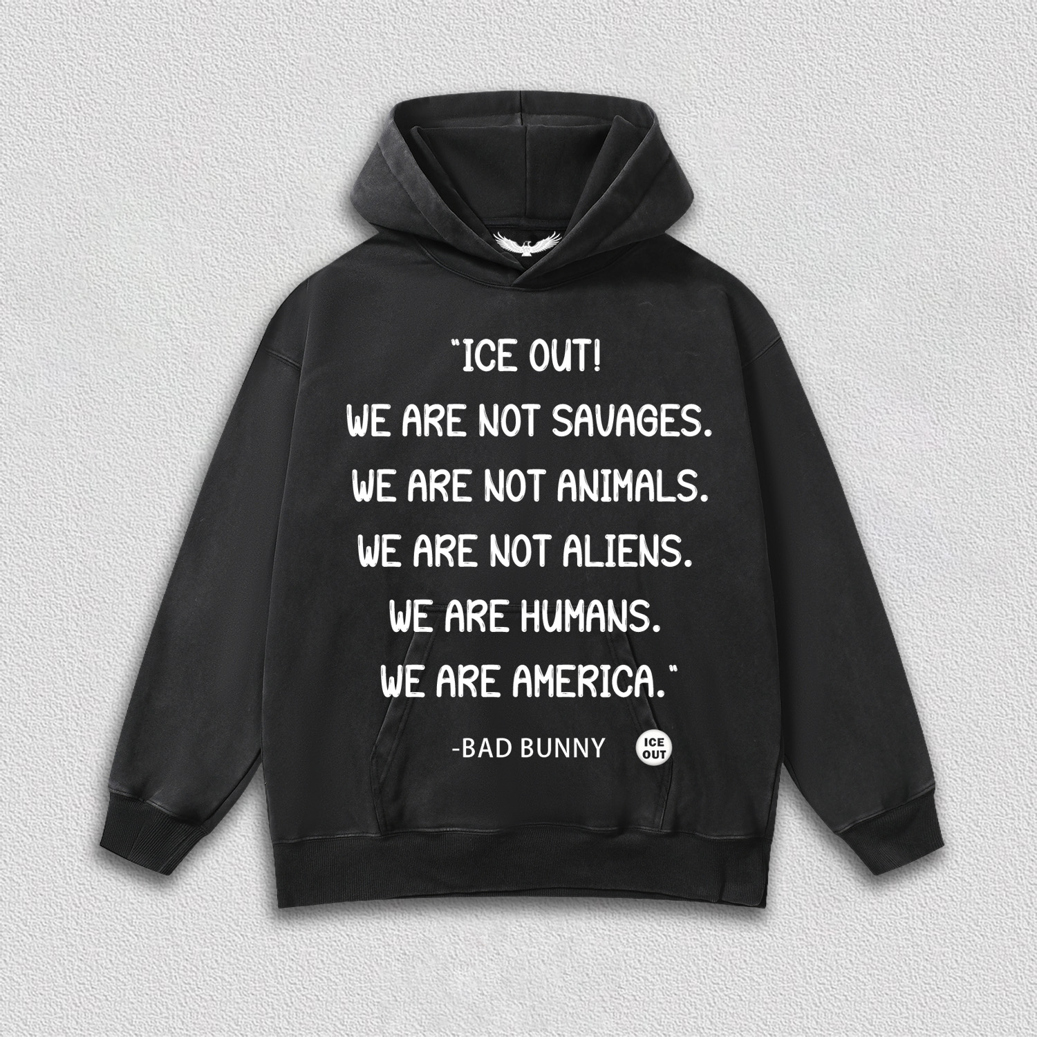 BAD BUNNY ''ICE OUT'' TEE&HOODIE