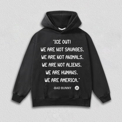 BAD BUNNY ''ICE OUT'' TEE&HOODIE