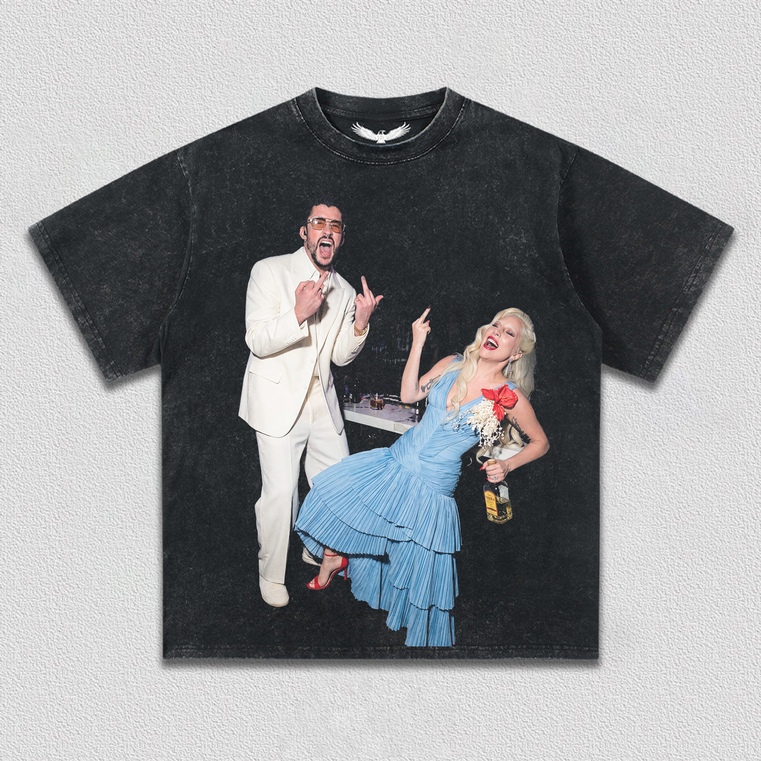 Bad Bunny & Lady Gaga Tee&Hoodie 2.10