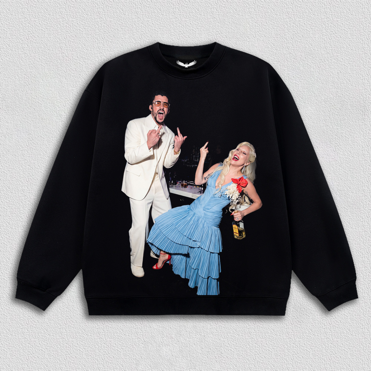 Bad Bunny & Lady Gaga Tee&Hoodie 2.10