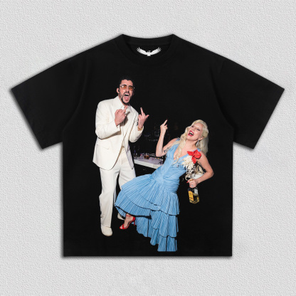 Bad Bunny & Lady Gaga Tee&Hoodie 2.10