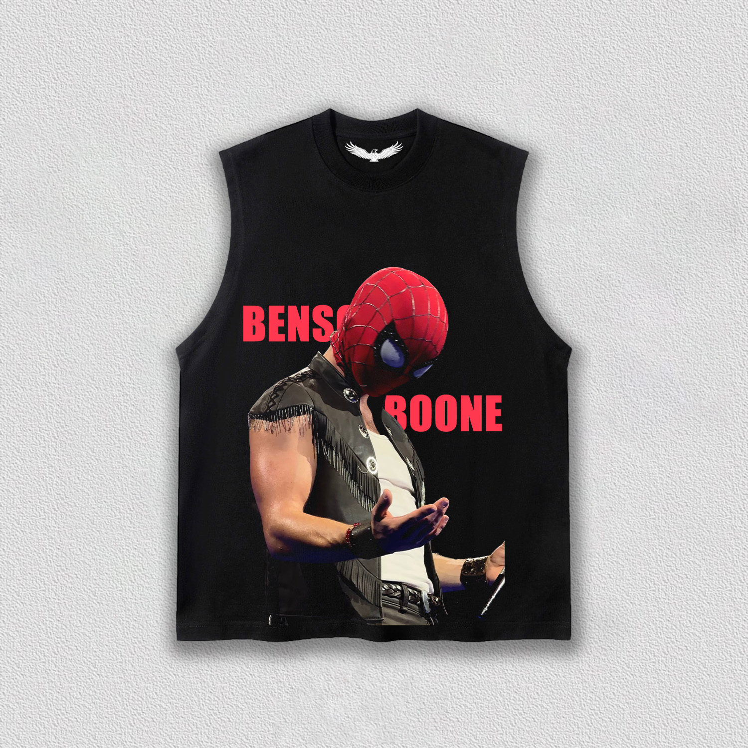 Benny Wanted Man Tour spider man tee 2.0