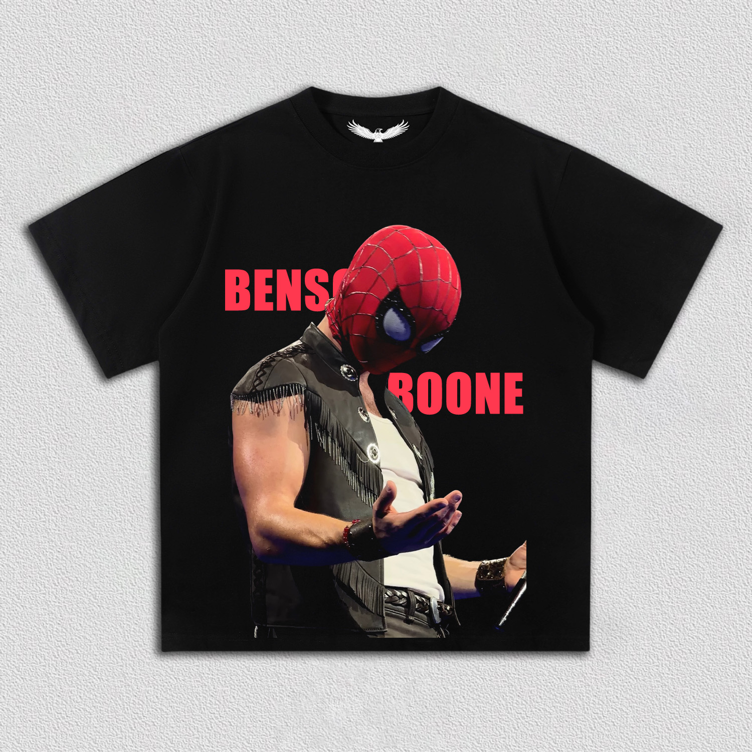 Benny Wanted Man Tour spider man tee 2.0