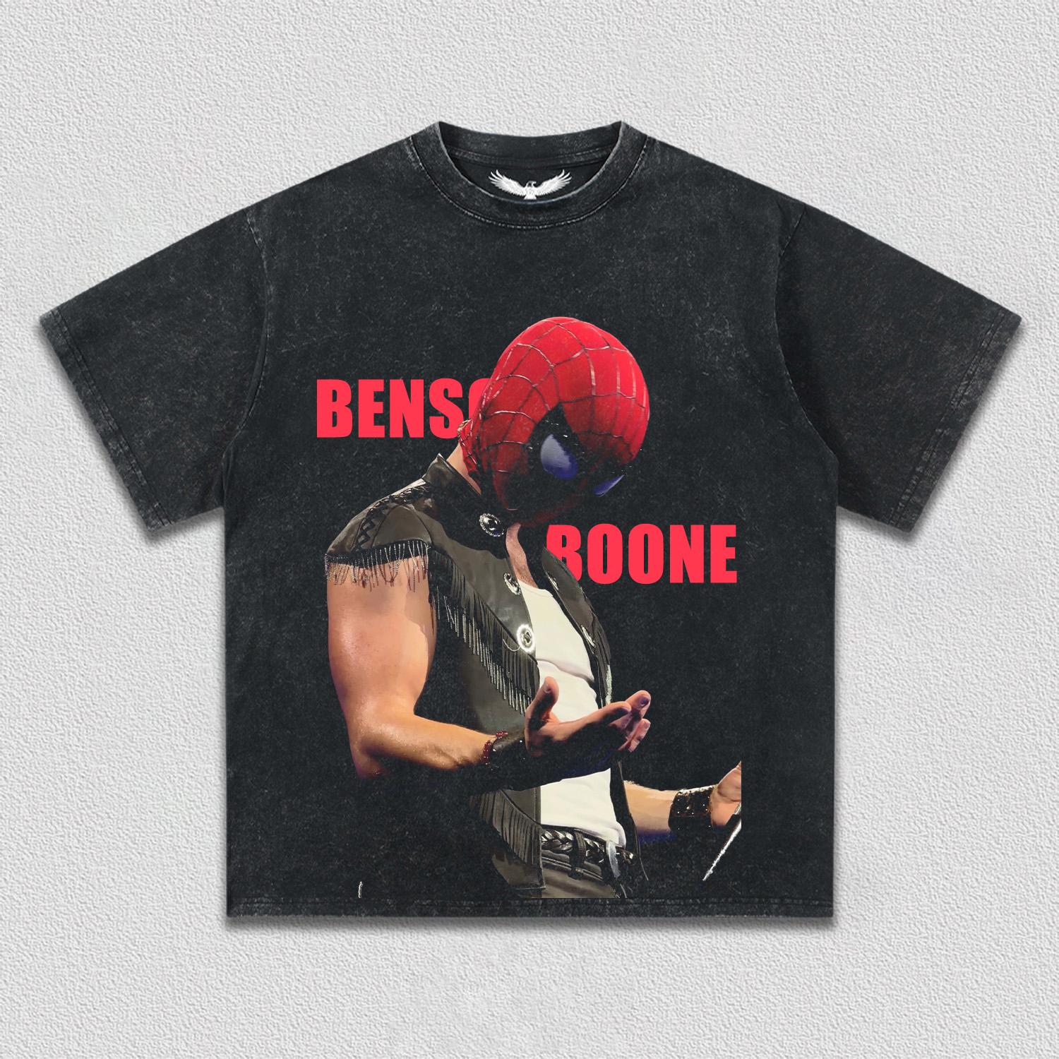 Benny Wanted Man Tour spider man tee 2.0