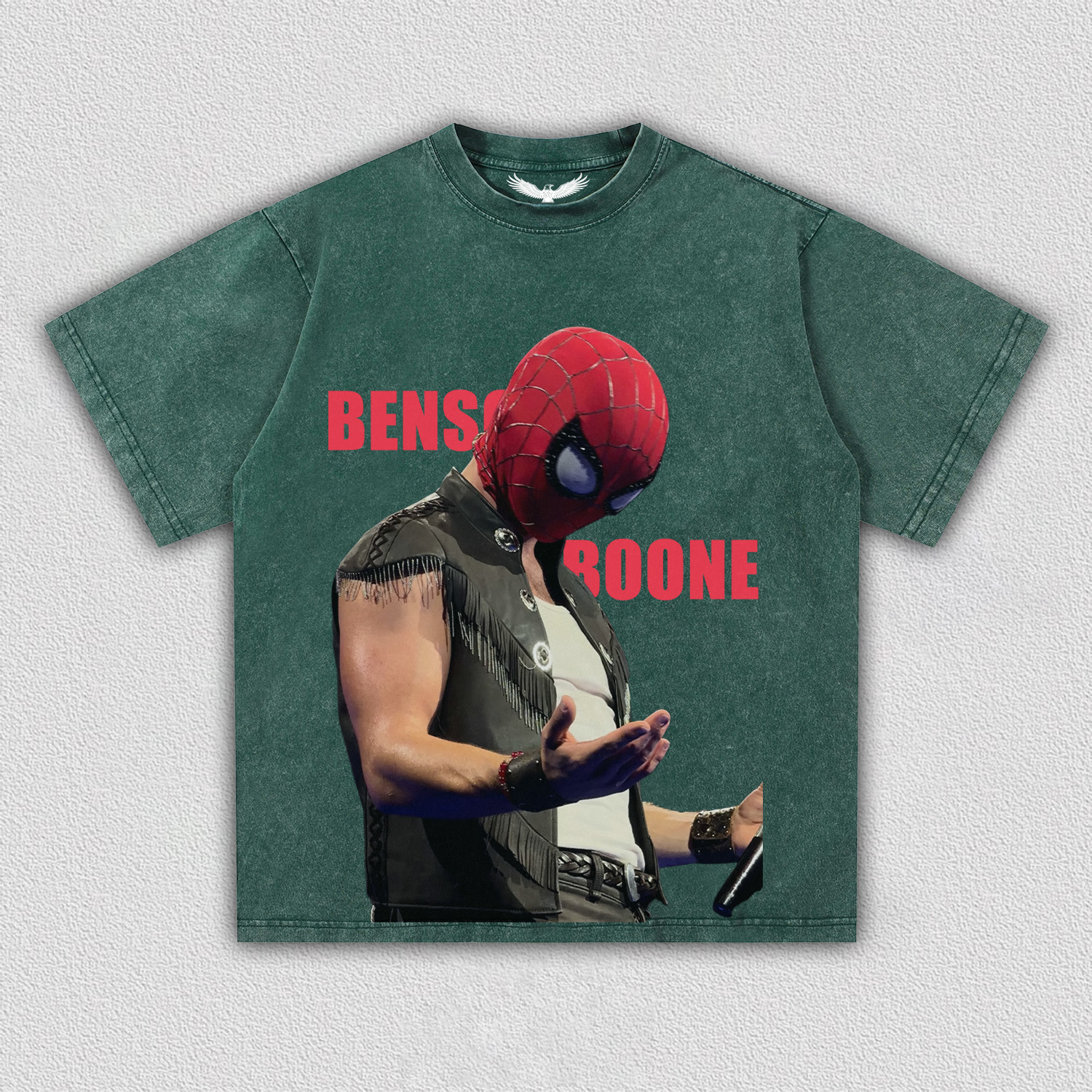 Benny Wanted Man Tour spider man tee 2.0