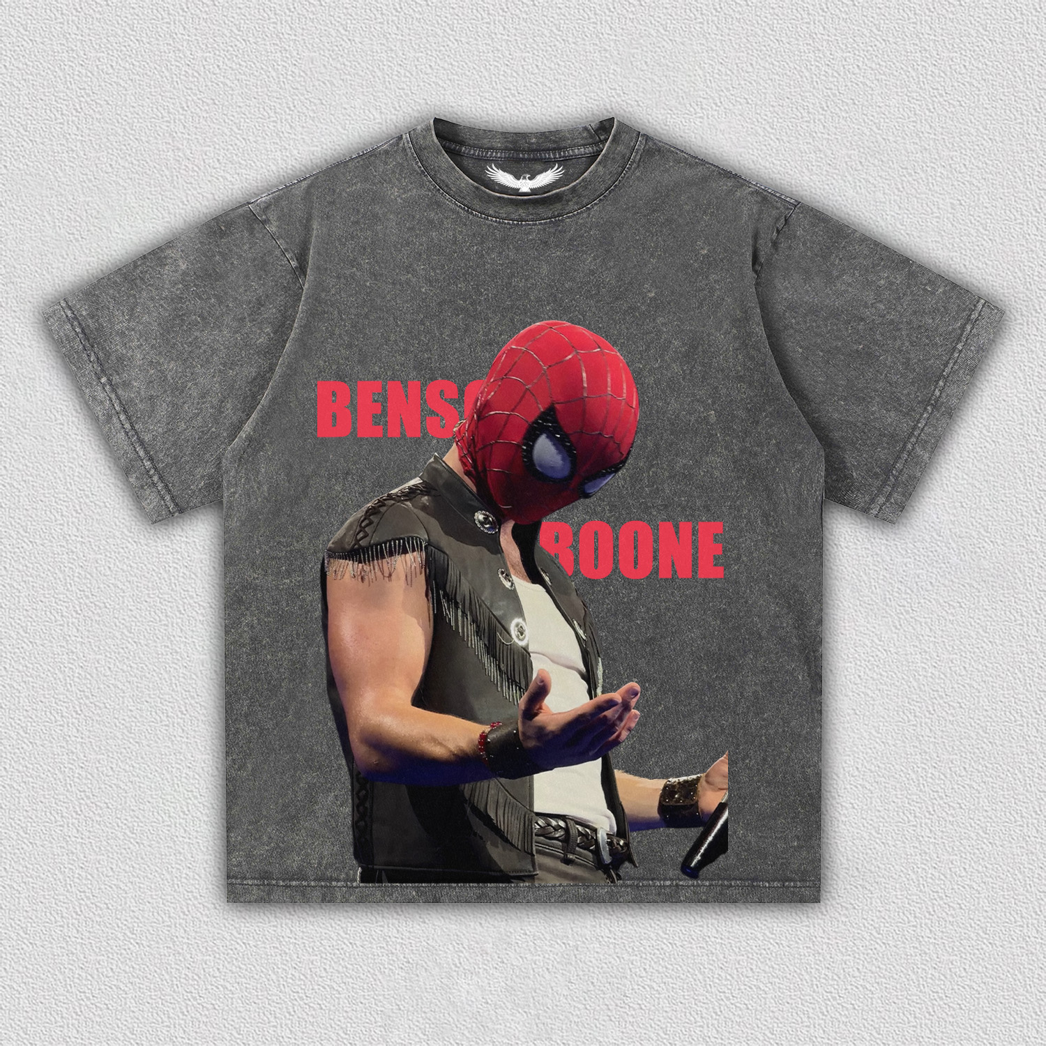 Benny Wanted Man Tour spider man tee 2.0