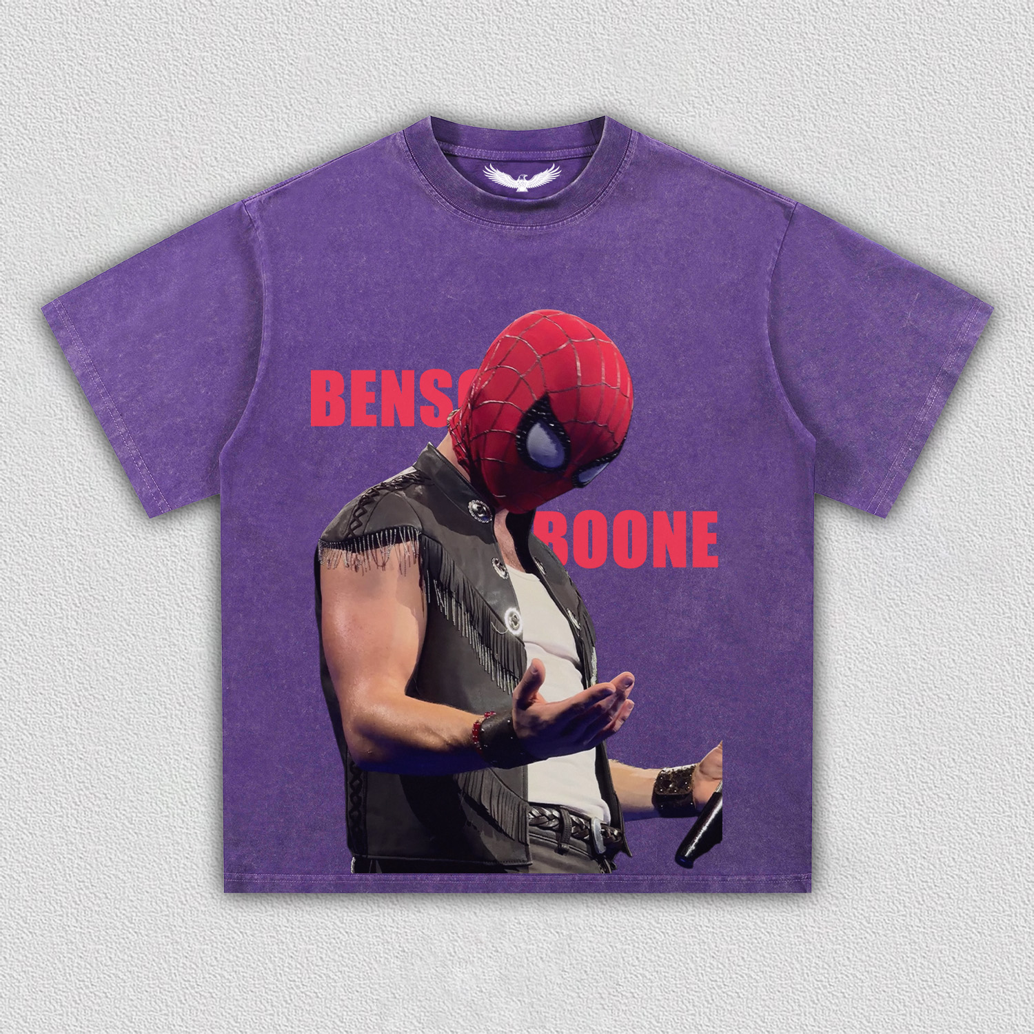 Benny Wanted Man Tour spider man tee 2.0