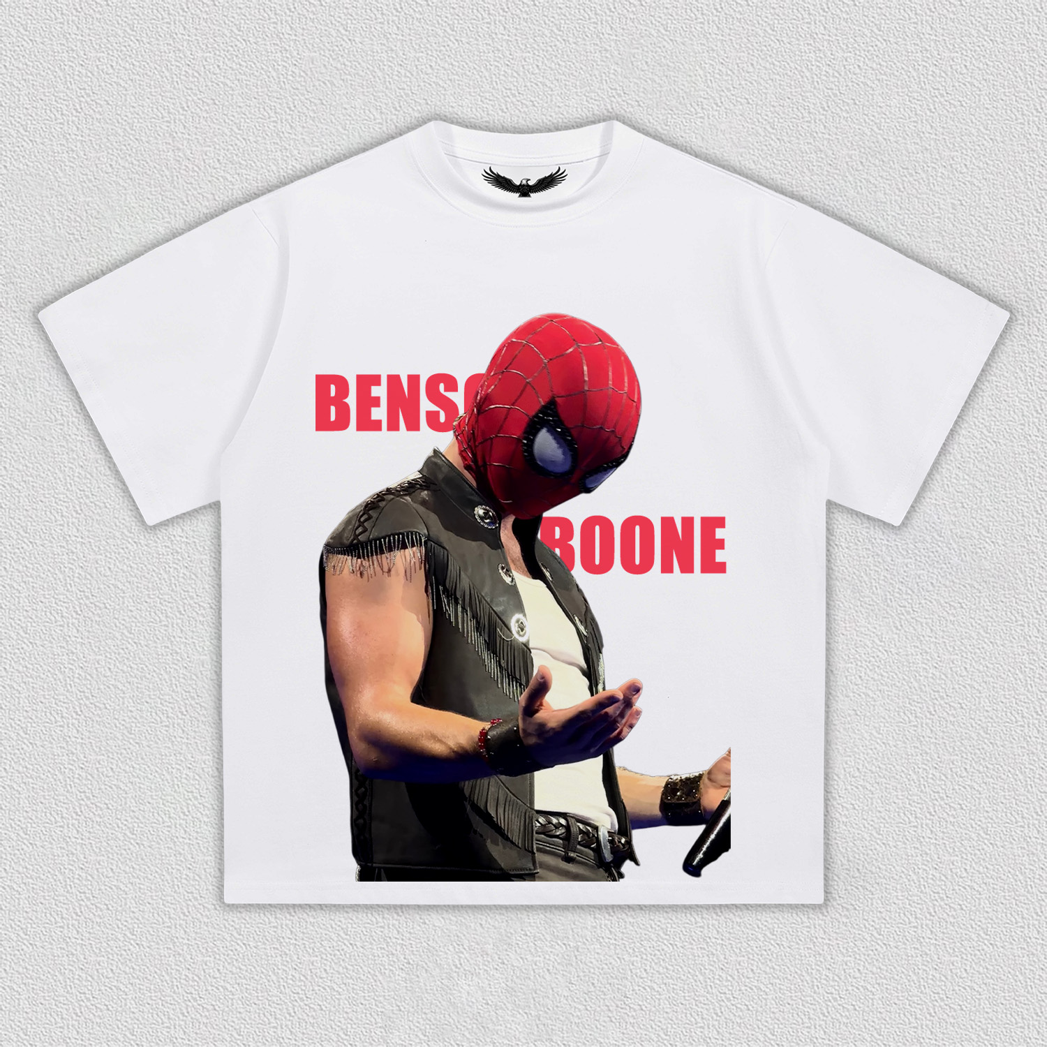 Benny Wanted Man Tour spider man tee 2.0