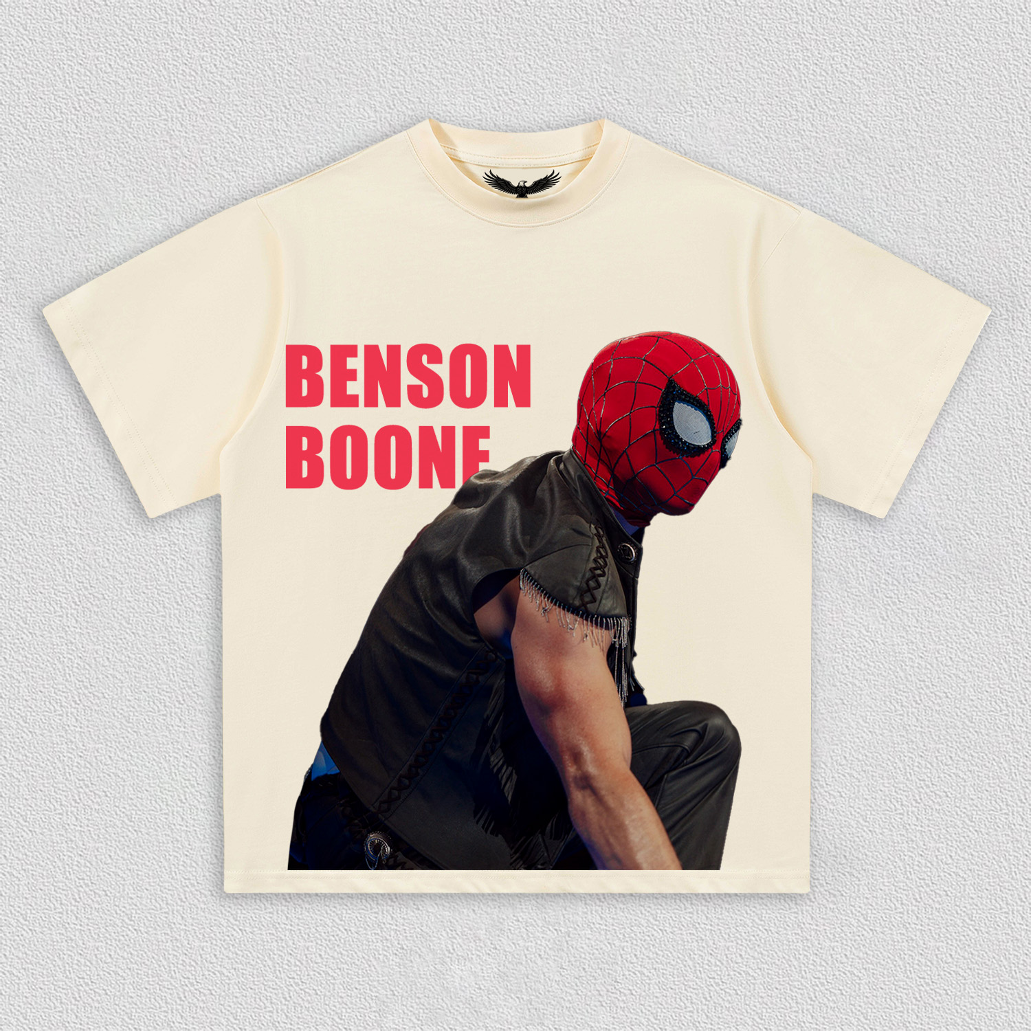 Benny Wanted Man Tour spider man tee
