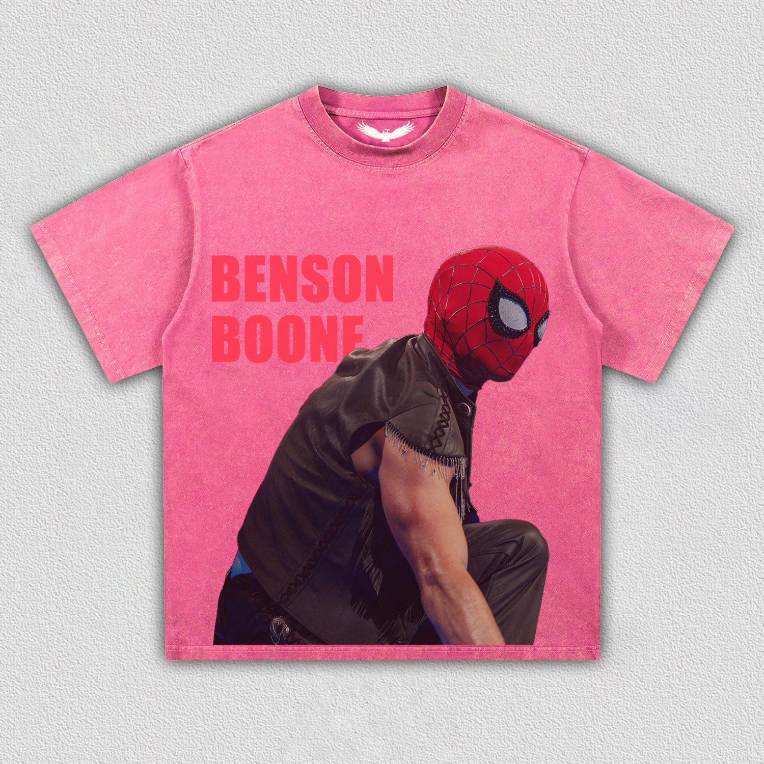 Benny Wanted Man Tour spider man tee